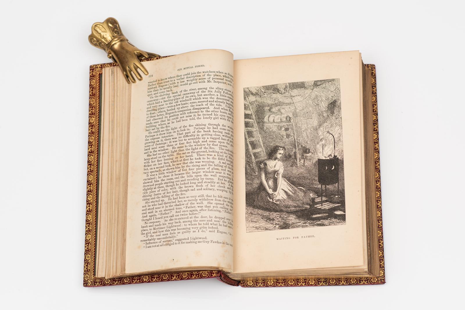 1 Vol. Charles Dickens, Our Mutual Friend In Good Condition For Sale In New York, NY