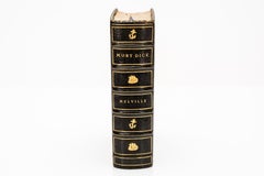 1 vol. Herman Melville, Moby Dick or the Whale.
