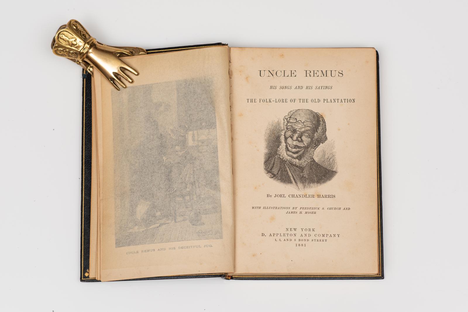 1 Vol. Joel Chandler Harris, Tío Remus en Bueno estado para la venta en New York, NY