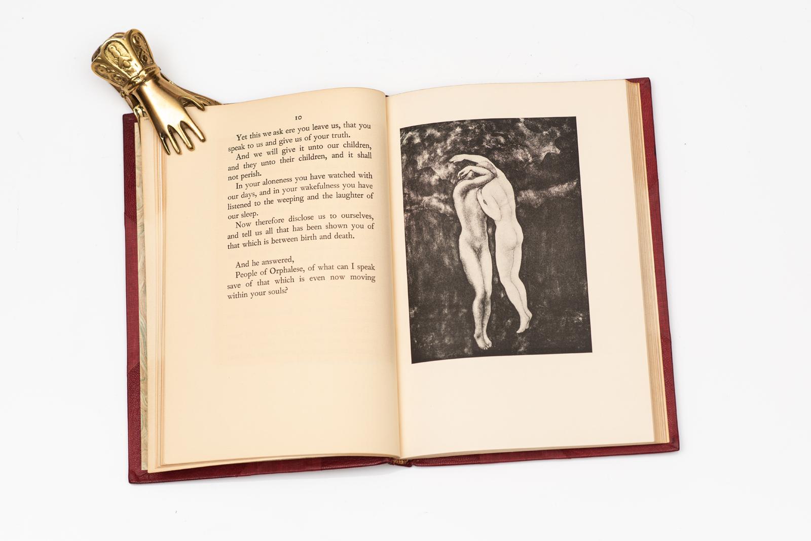 1 Vol. Kahlil Gibran, Le Prophète Bon état - En vente à New York, NY