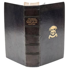 1 Vol. M. Rostovtzeff. The Social & Economic History of The Roman Empire.