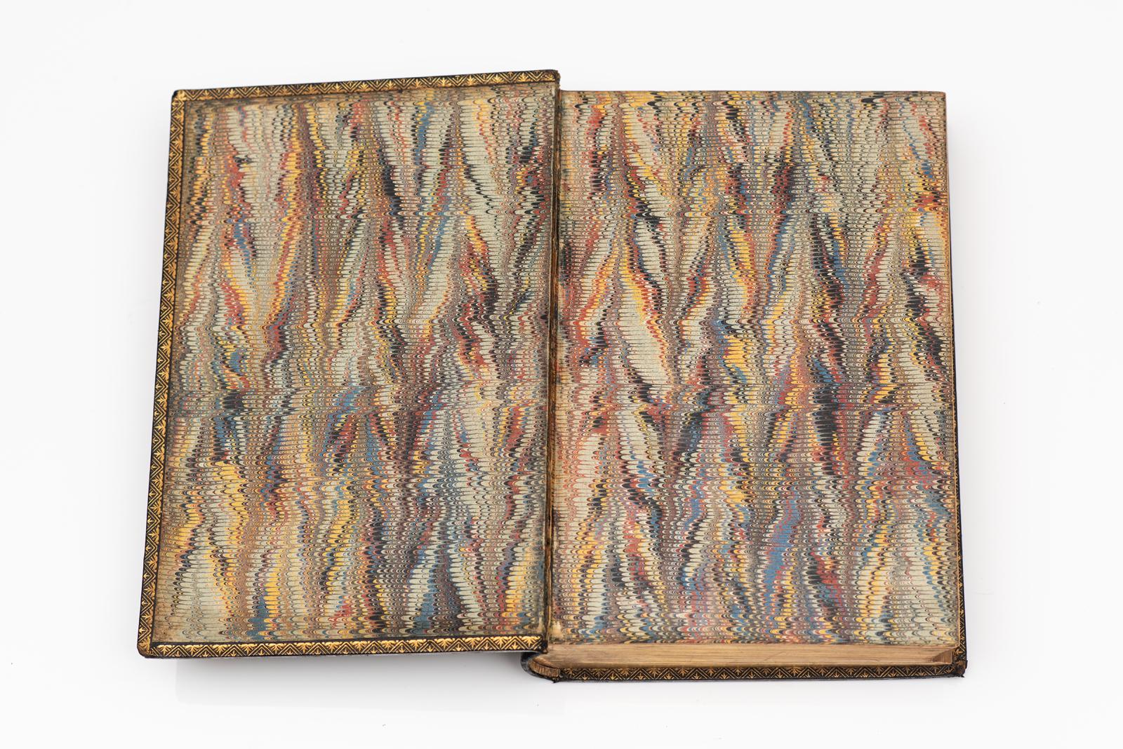 1 Vol. Rev. Henry Stebbing, M.A., The Pictorial Edition of The Book of Common Prayer, According to the Use of The United Church of England and Ireland. Ilustrado con cientos de xilografías. Piel negra de Marruecos. Todos los bordes dorados.