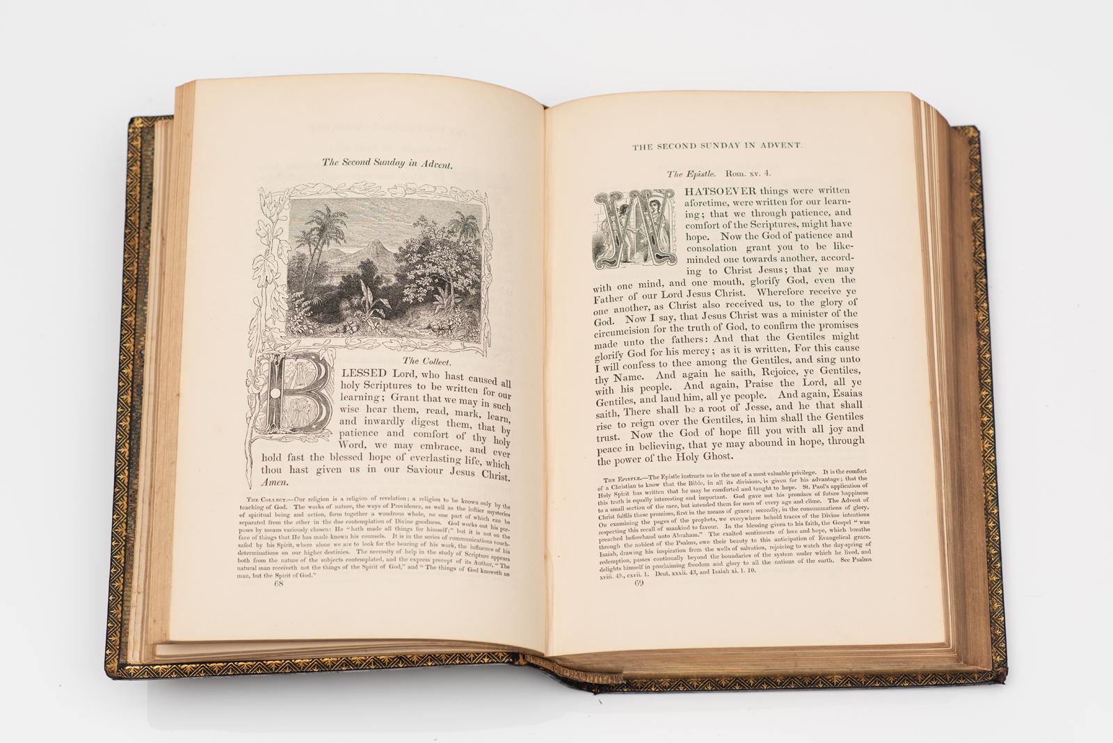 1 Vol. Rev. Henry Stebbing, M.A., Edición ilustrada del Libro de Oración Común en Bueno estado para la venta en New York, NY