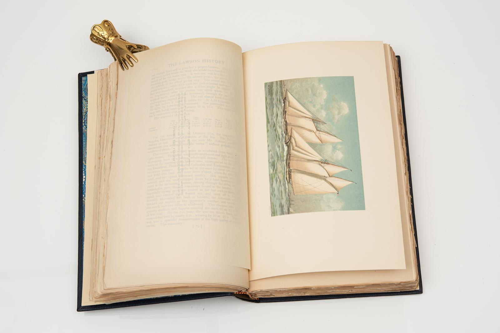 20th Century 1 Vol. Winfield M. Thompson & Thomas W. Lawson, History of The America's Cup For Sale