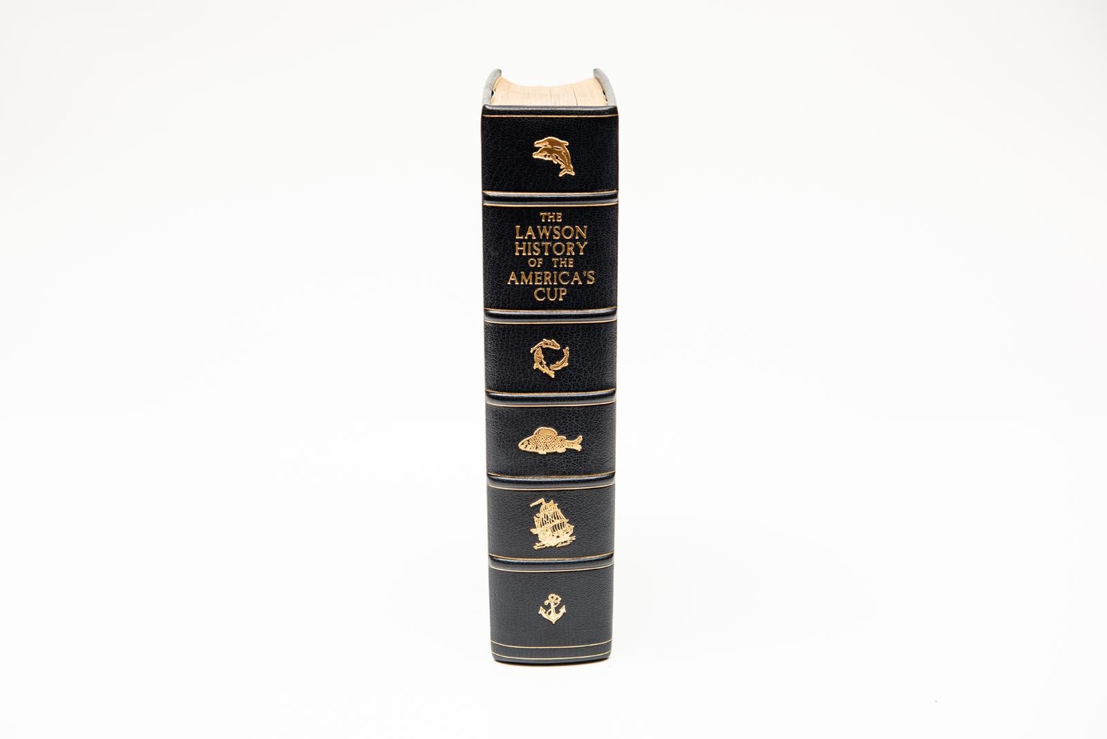 Leather 1 Vol. Winfield M. Thompson & Thomas W. Lawson, History of The America's Cup For Sale
