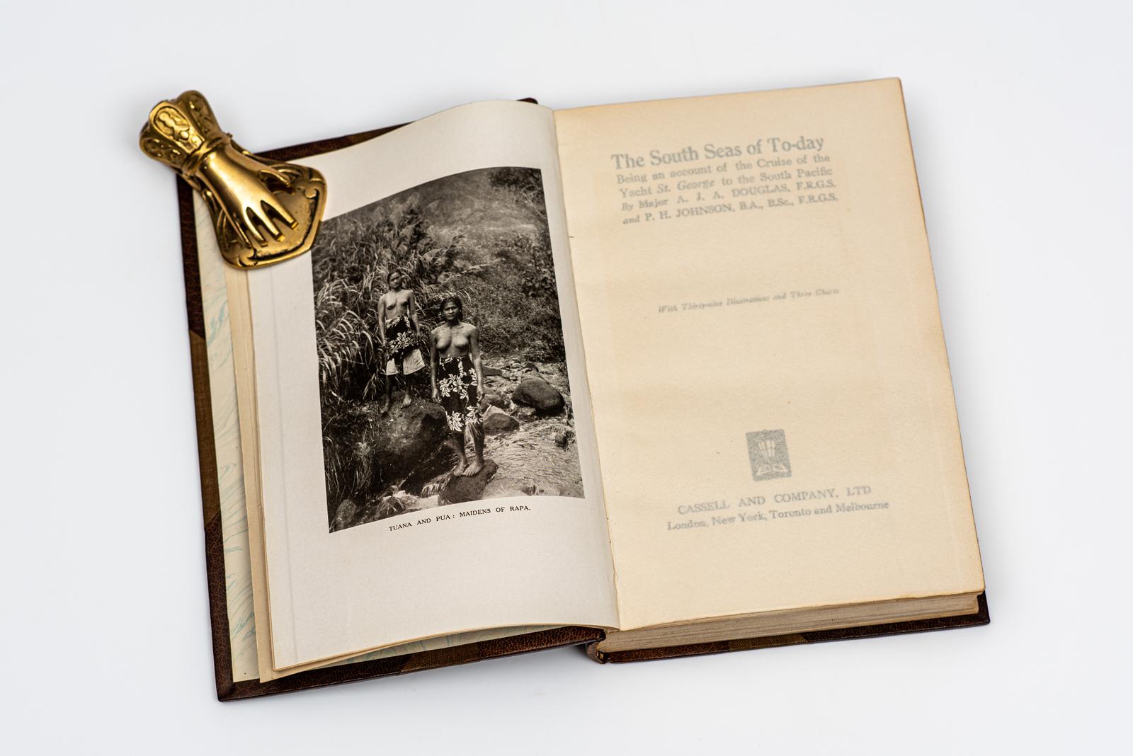 1 Volume. A.J.A. Douglas & P.H. Johnson, The South Seas of Today. In Good Condition In New York, NY