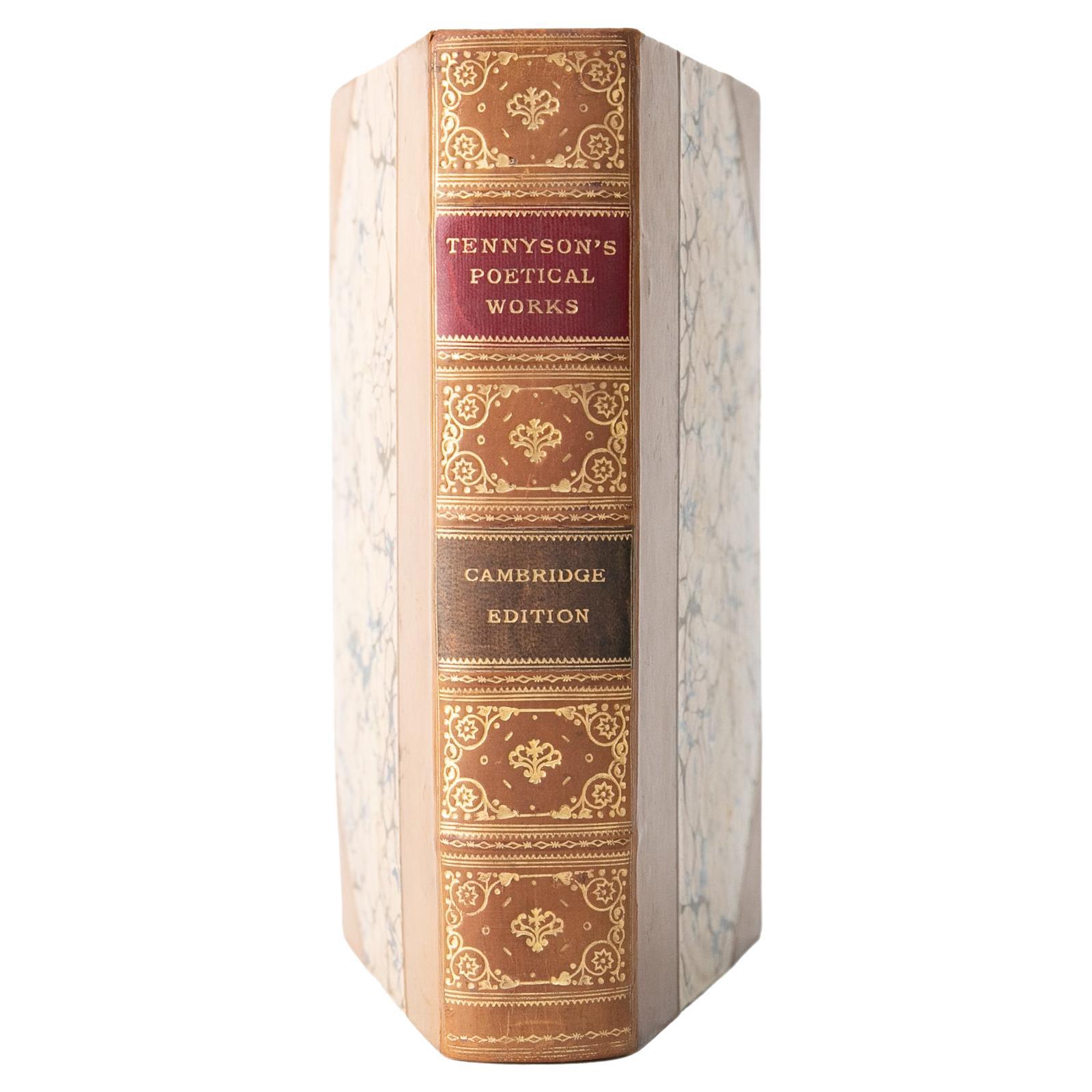 1 Volume. Alfred Lord Tennyson, les œuvres poétiques et dramatiques 