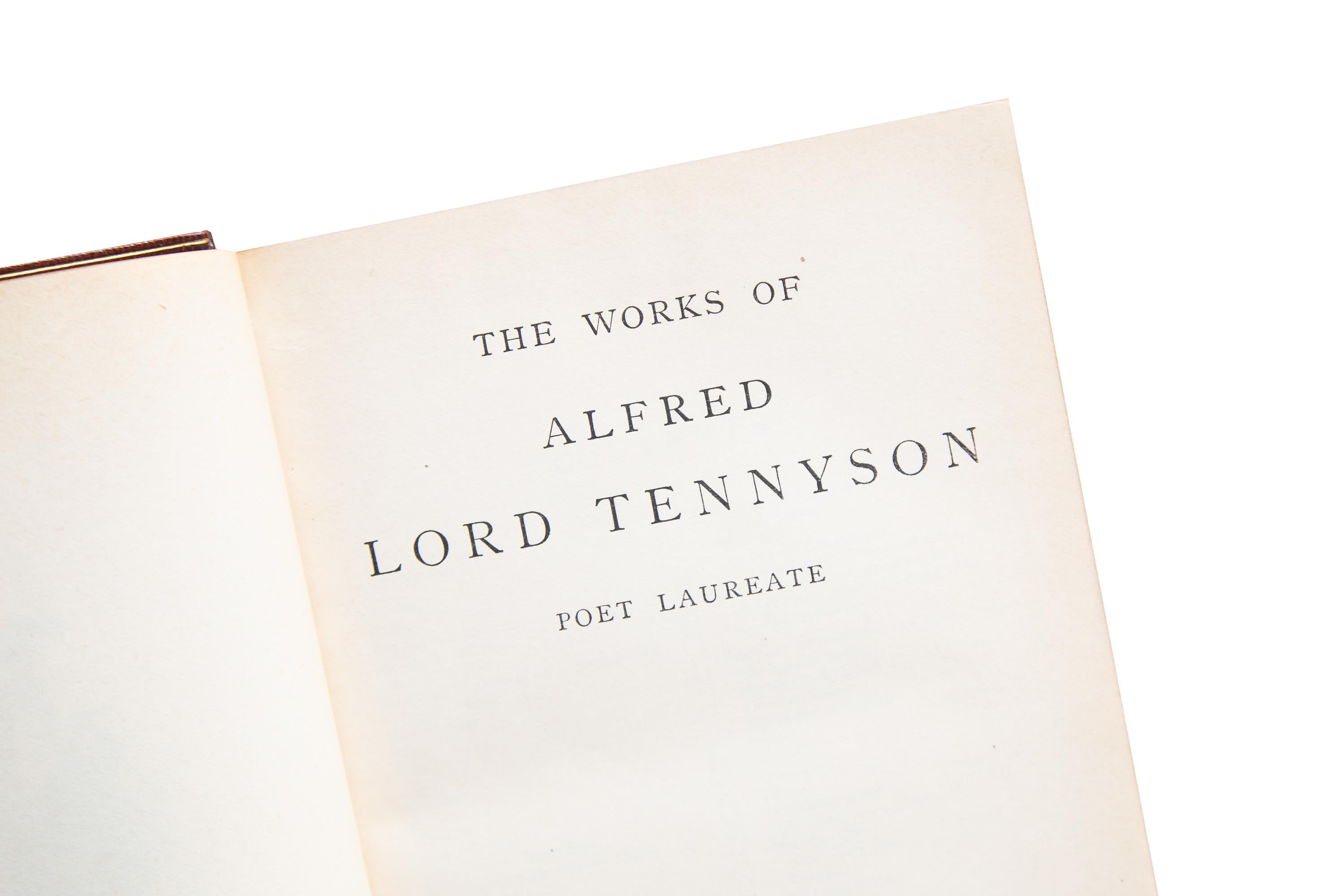 English 1 Volume, Alfred Lord Tennyson, The Works
