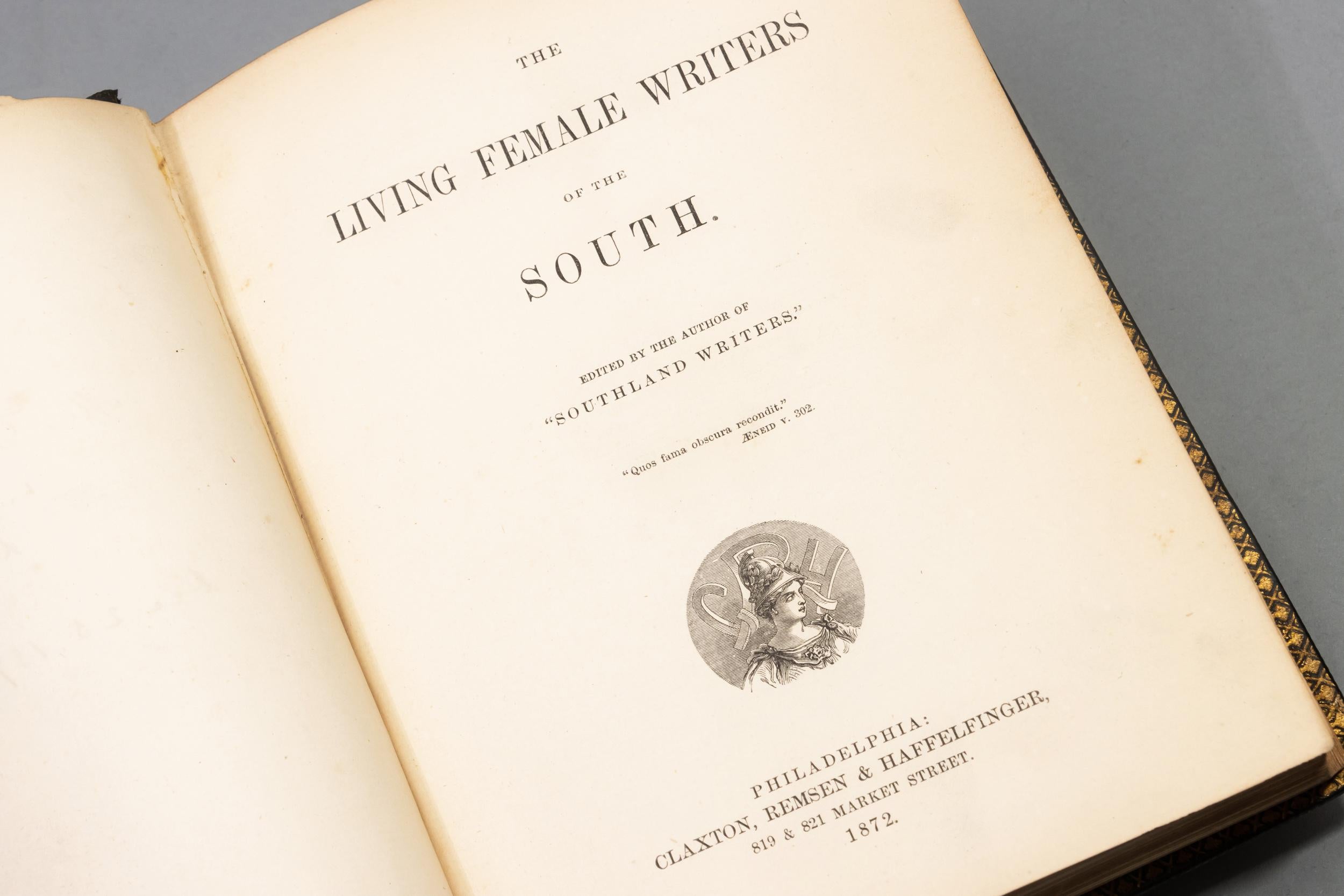 American 1 Volume, Anon, the Living Female Writers of the South