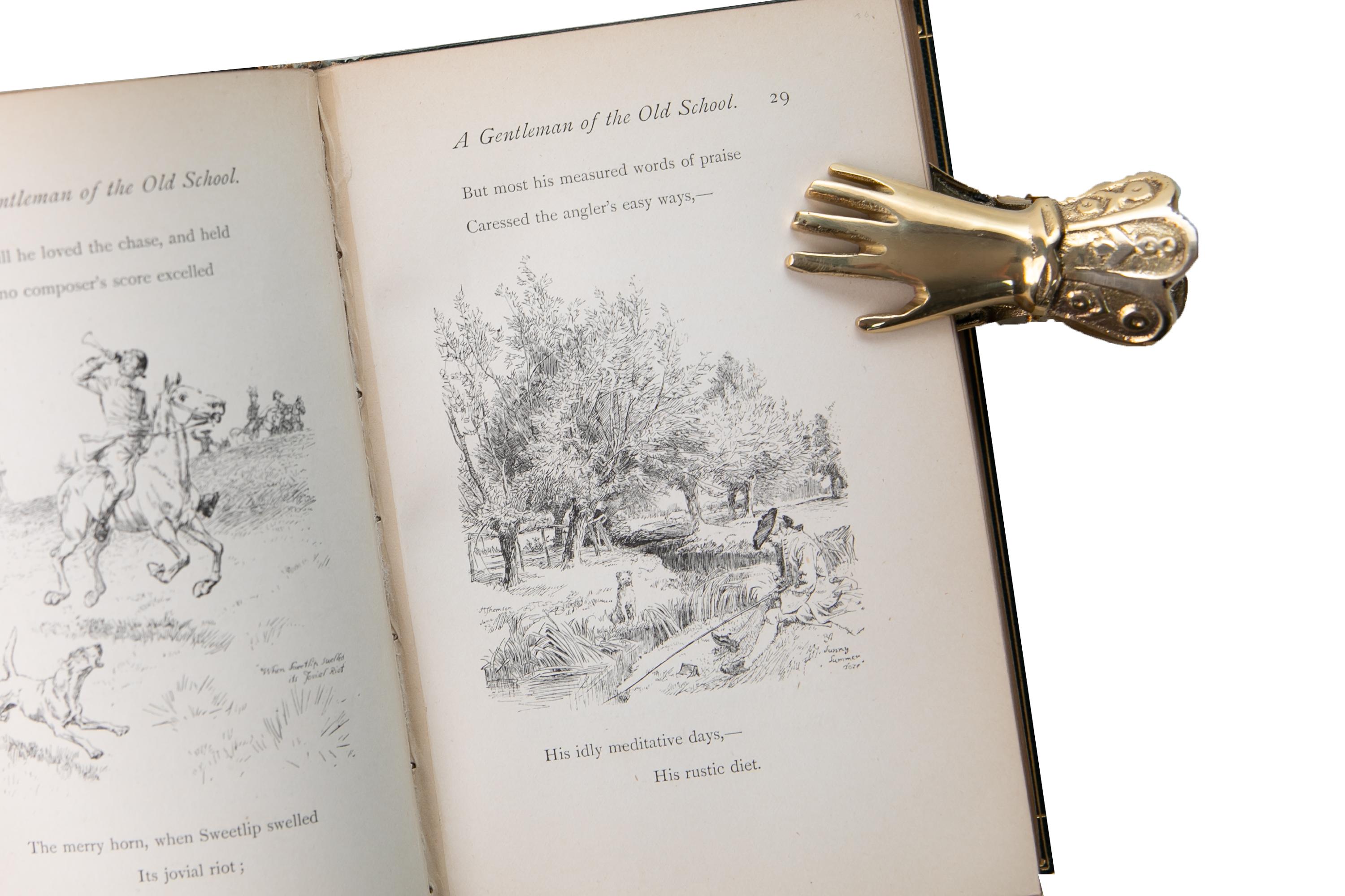 Cuir 1 Volume. Austen Dobson, Ballad of Beau Brocade et autres poèmes en vente