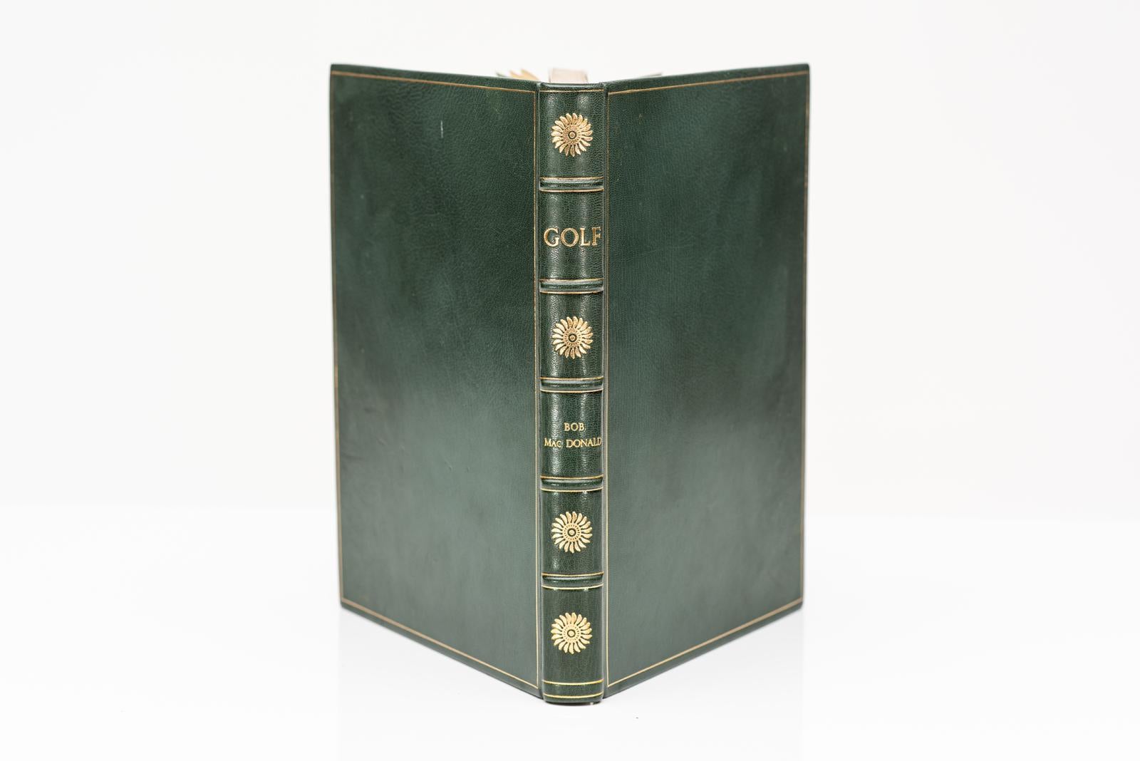 Américain 1 Volume. Bob MacDonald. Golf. First Edition en vente