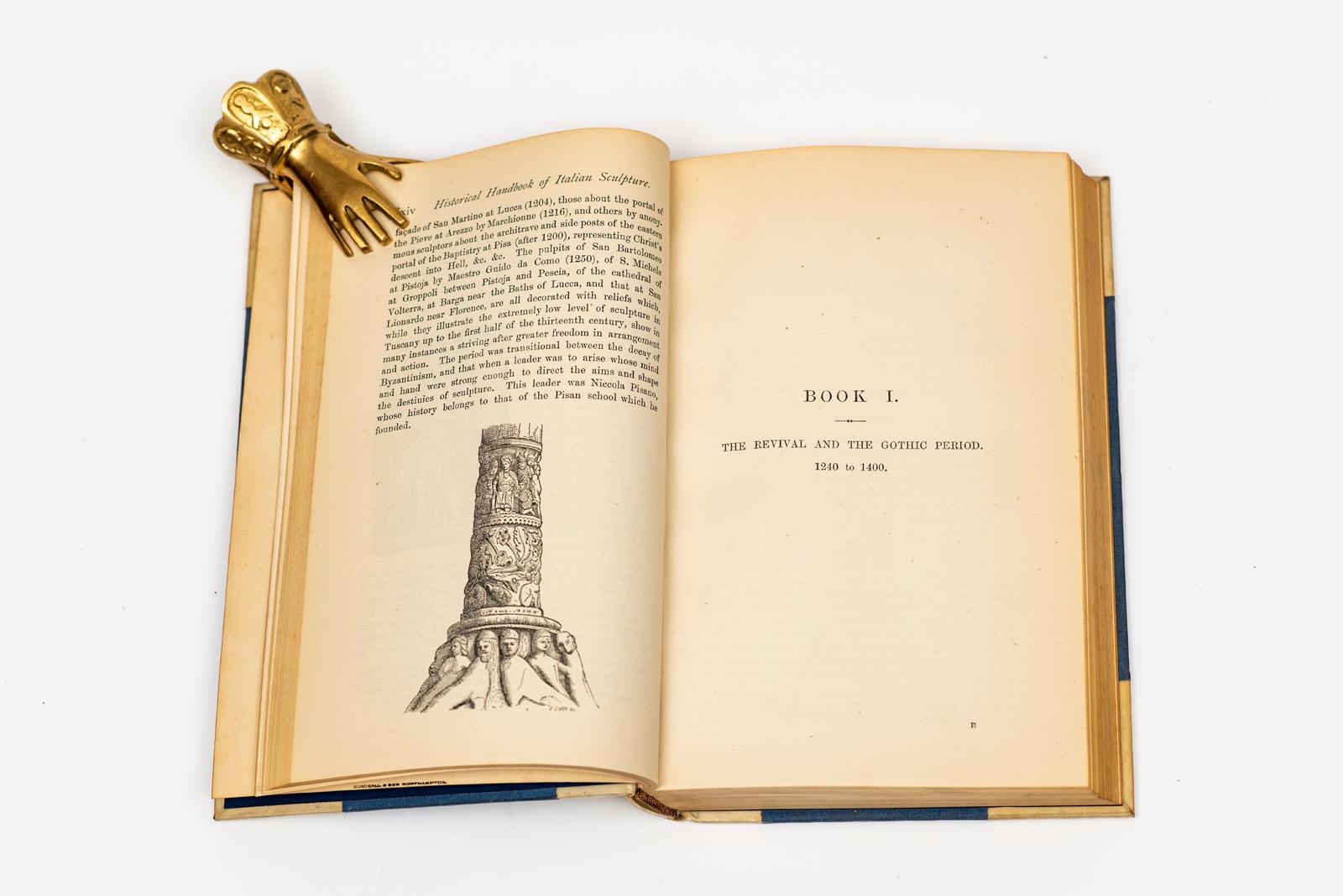 1 Volume. Charles C. Perkins, Historical Handbook of Italian Sculpture Bon état - En vente à New York, NY