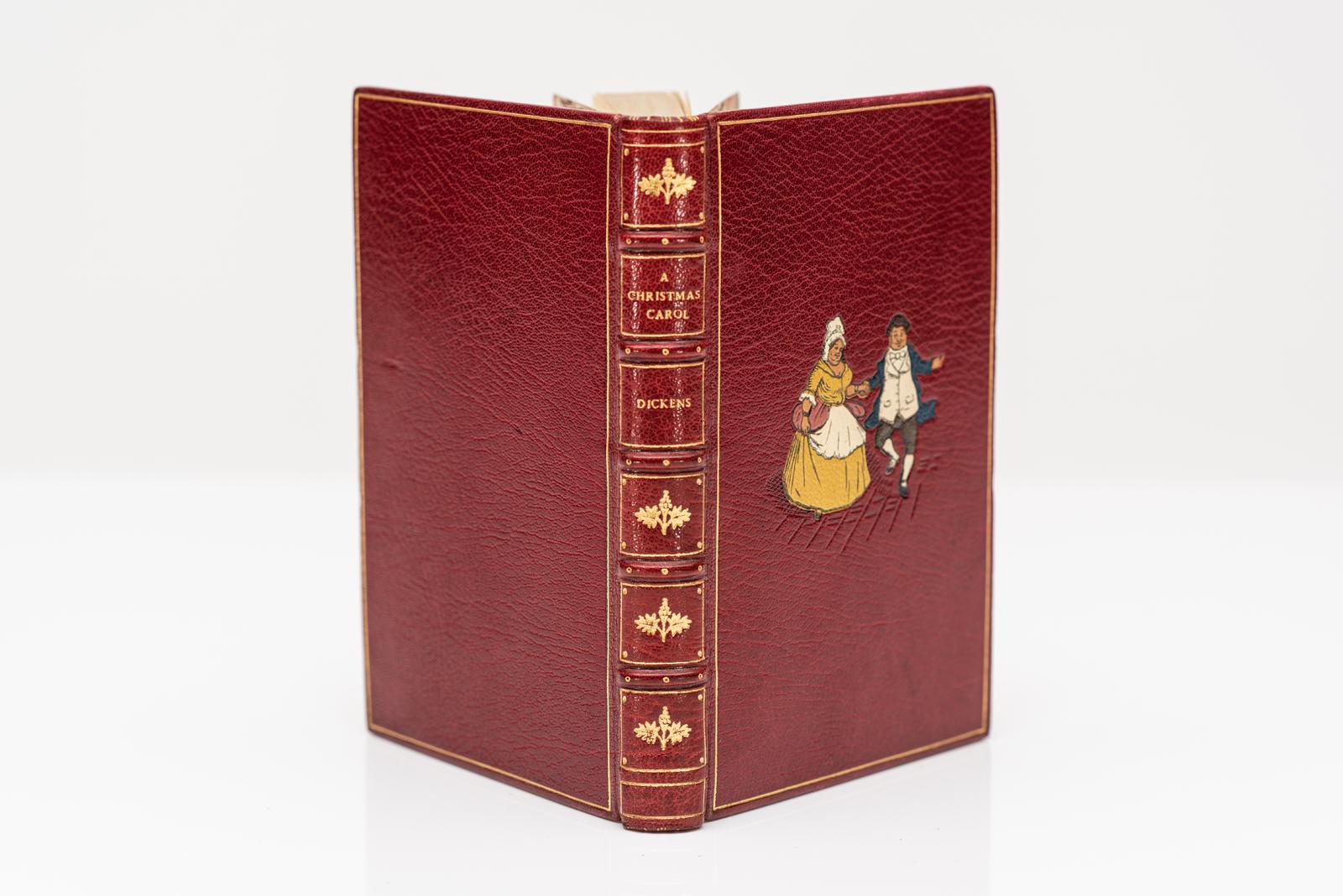 Anglais 1 Volume. Charles Dickens. Un chant de Noël, édition fac-similé en vente