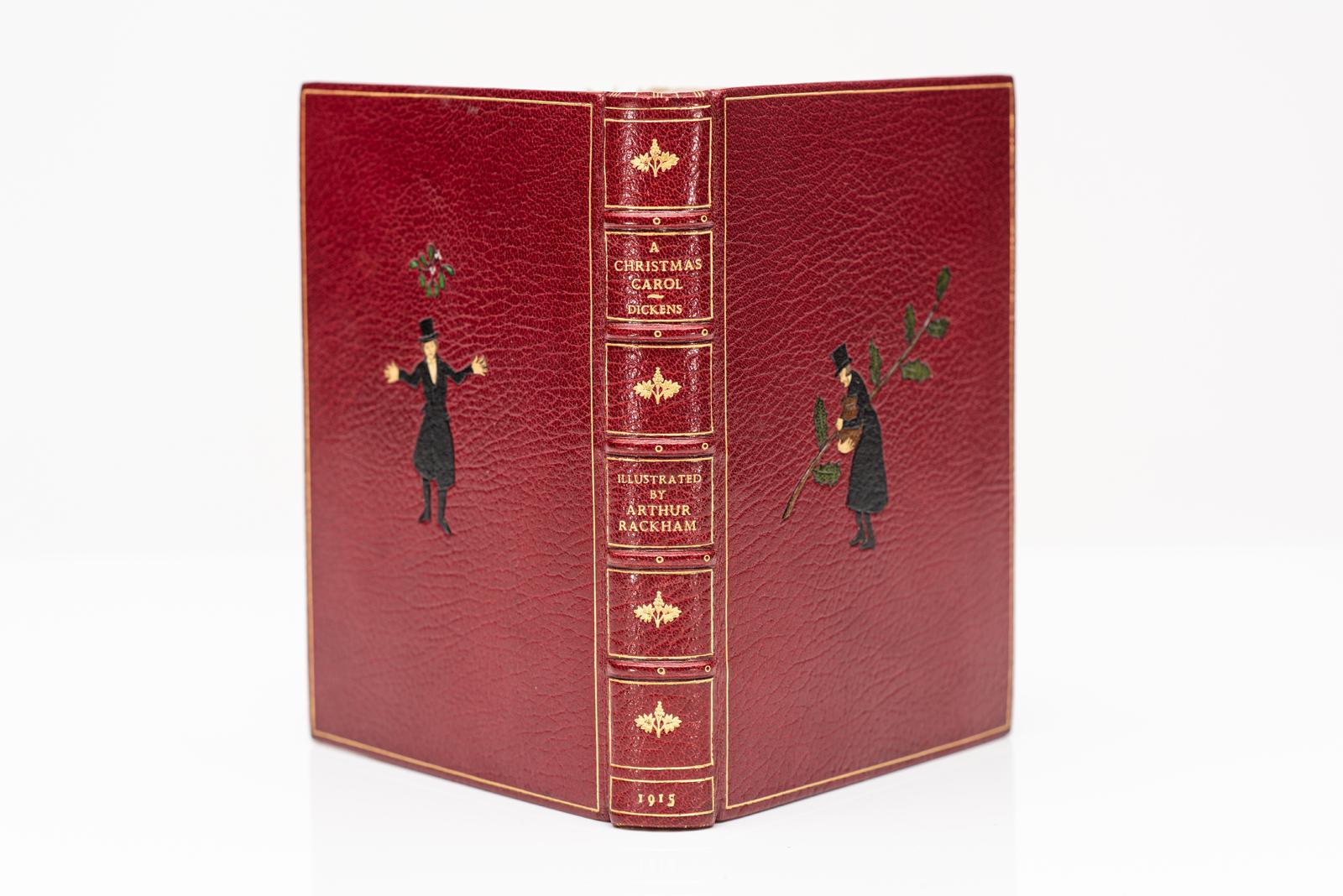 Anglais 1 Volume. Charles Dickens. Le chant de Noël. Première édition commerciale de Rackham en vente