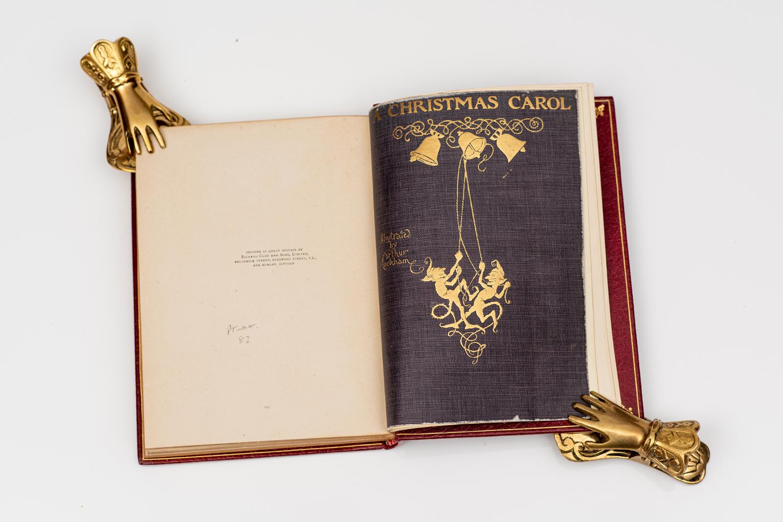 1 Volume. Charles Dickens. Le chant de Noël. Première édition commerciale de Rackham en vente 1