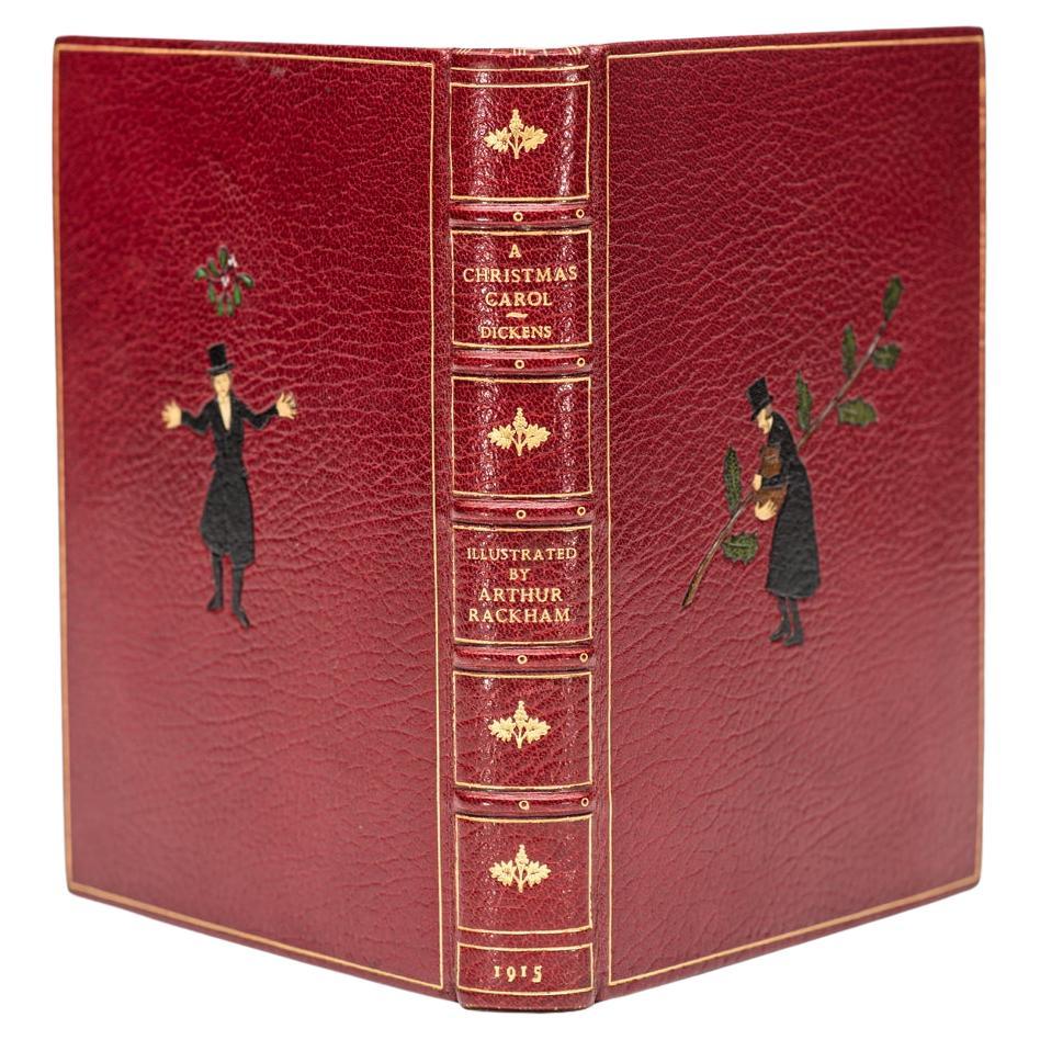 1 Volume. Charles Dickens. Le chant de Noël. Première édition commerciale de Rackham