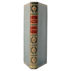 Antique 1 Volume. Charles Dickens, A Christmas Carol.