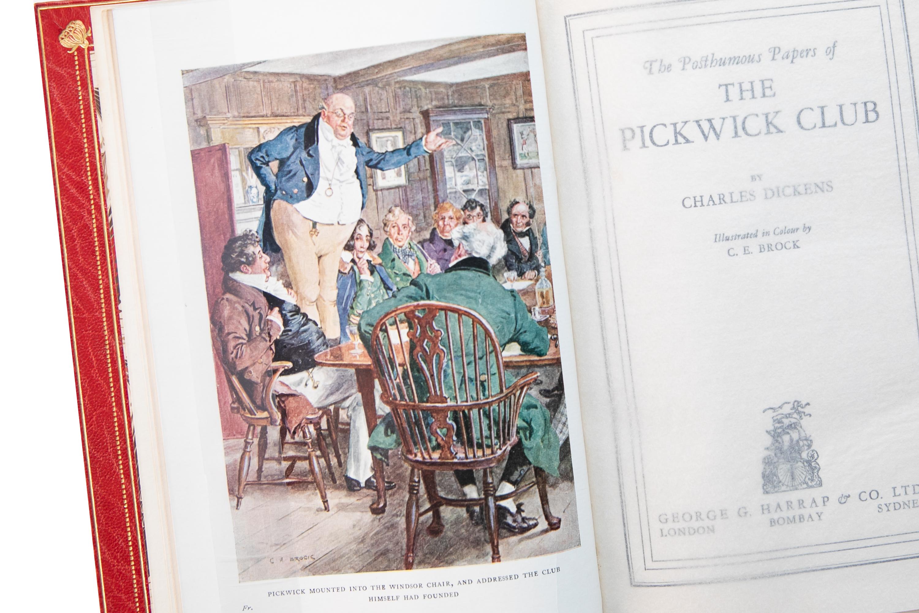 1 Volume. Charles Dickens, The Pickwick Papers. In Good Condition In New York, NY