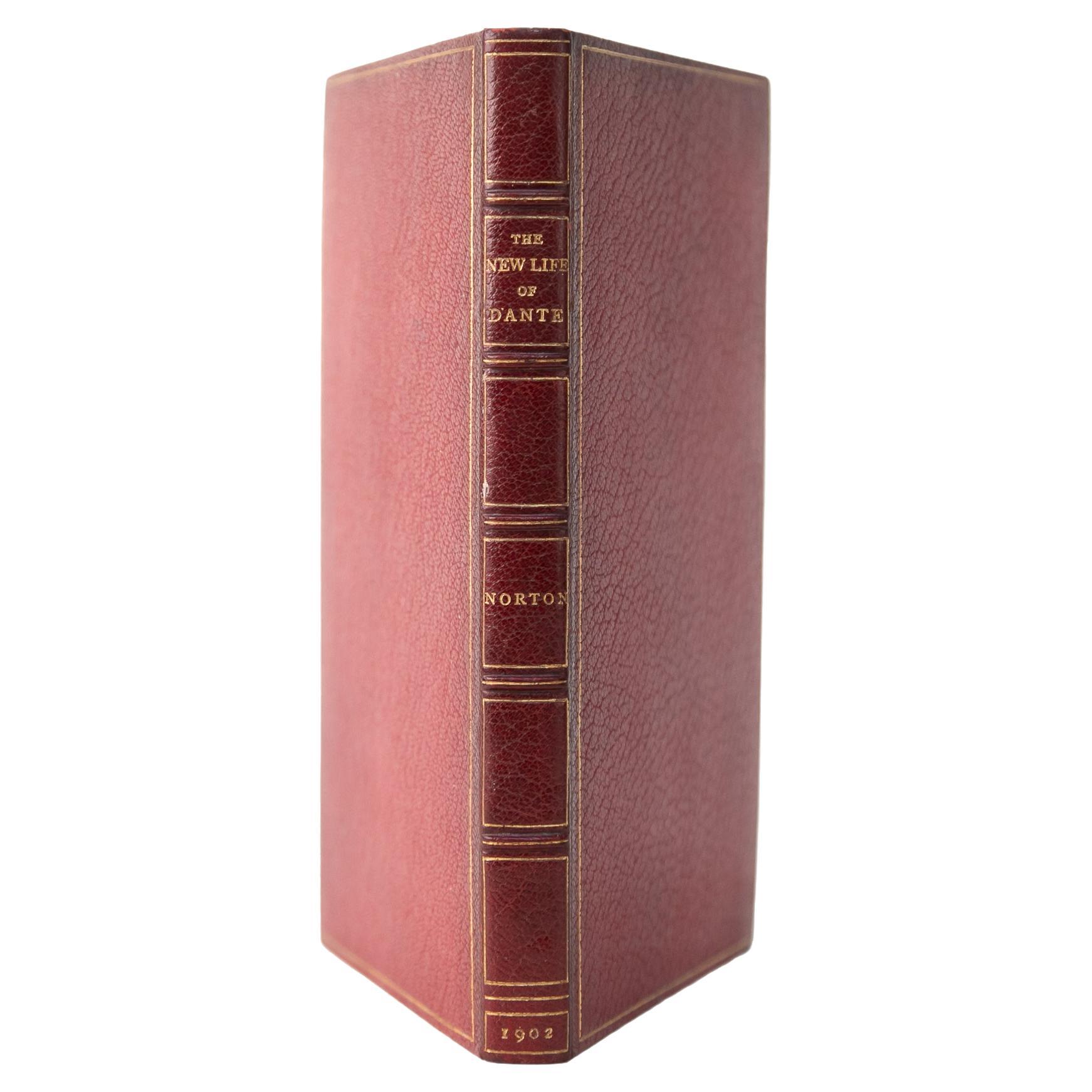 1 Volume. Charles Eliot Norton, The New Life of Dante Alighieri. en vente