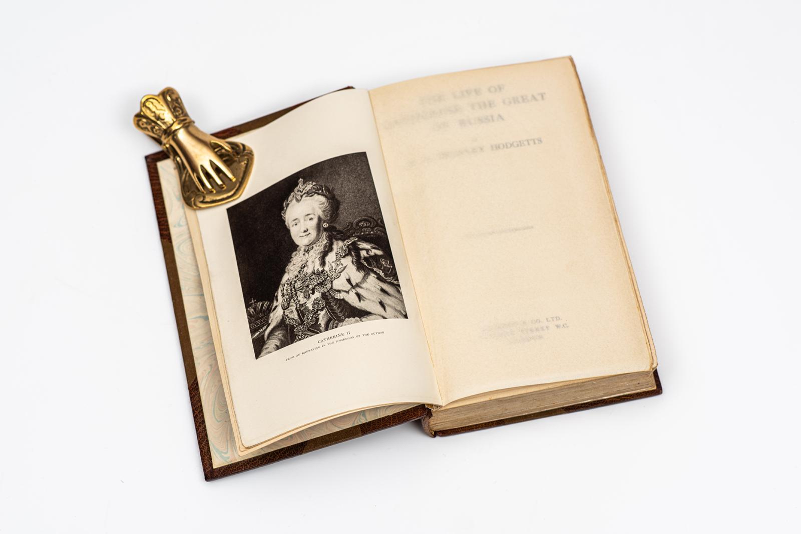 English 1 Volume. E.A. Bradley Hodgetts, The Life of Catherine the Great of Russia.