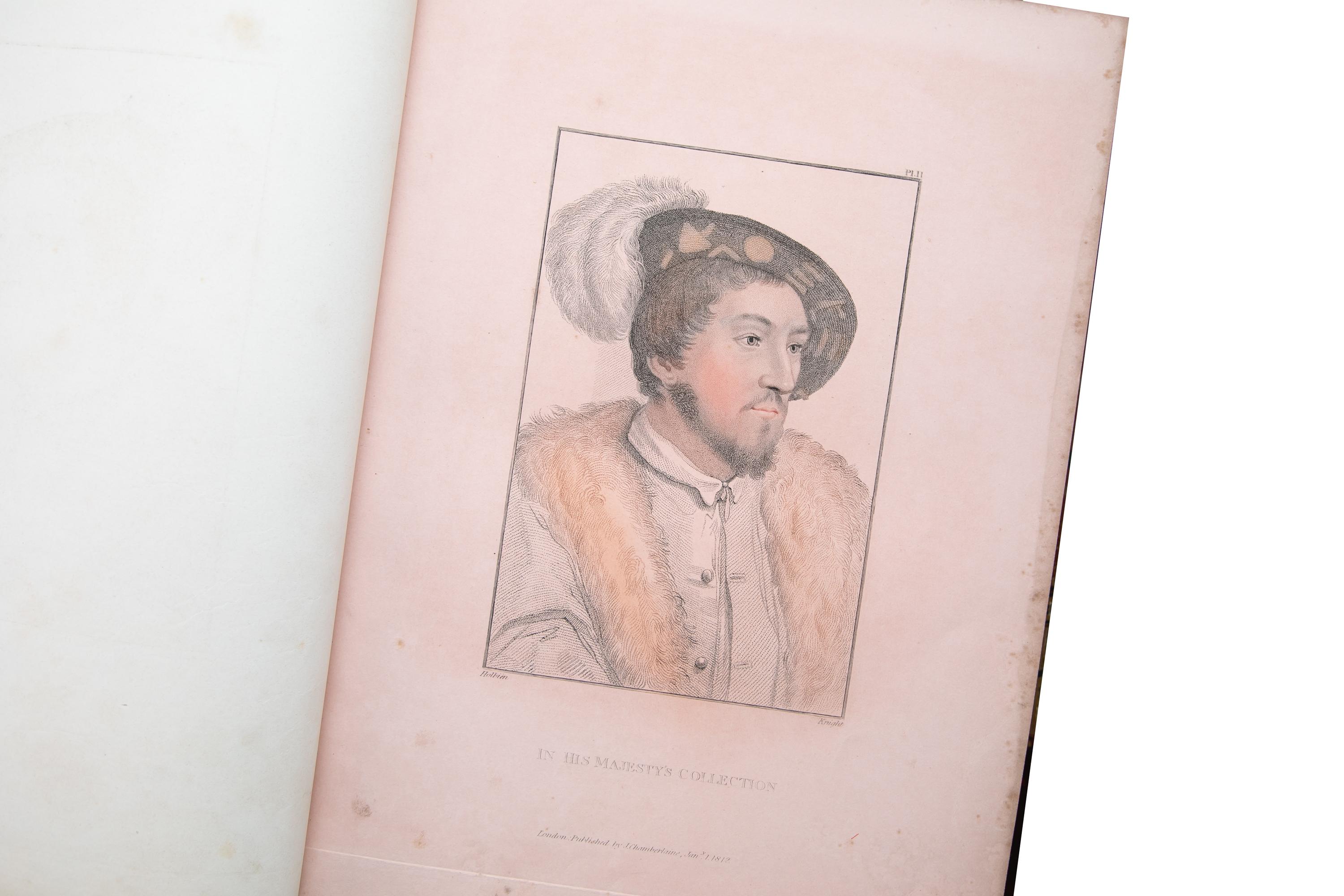 19th Century 1 Volume. Edmund Lodge, Portraits of Illustrious Personages.