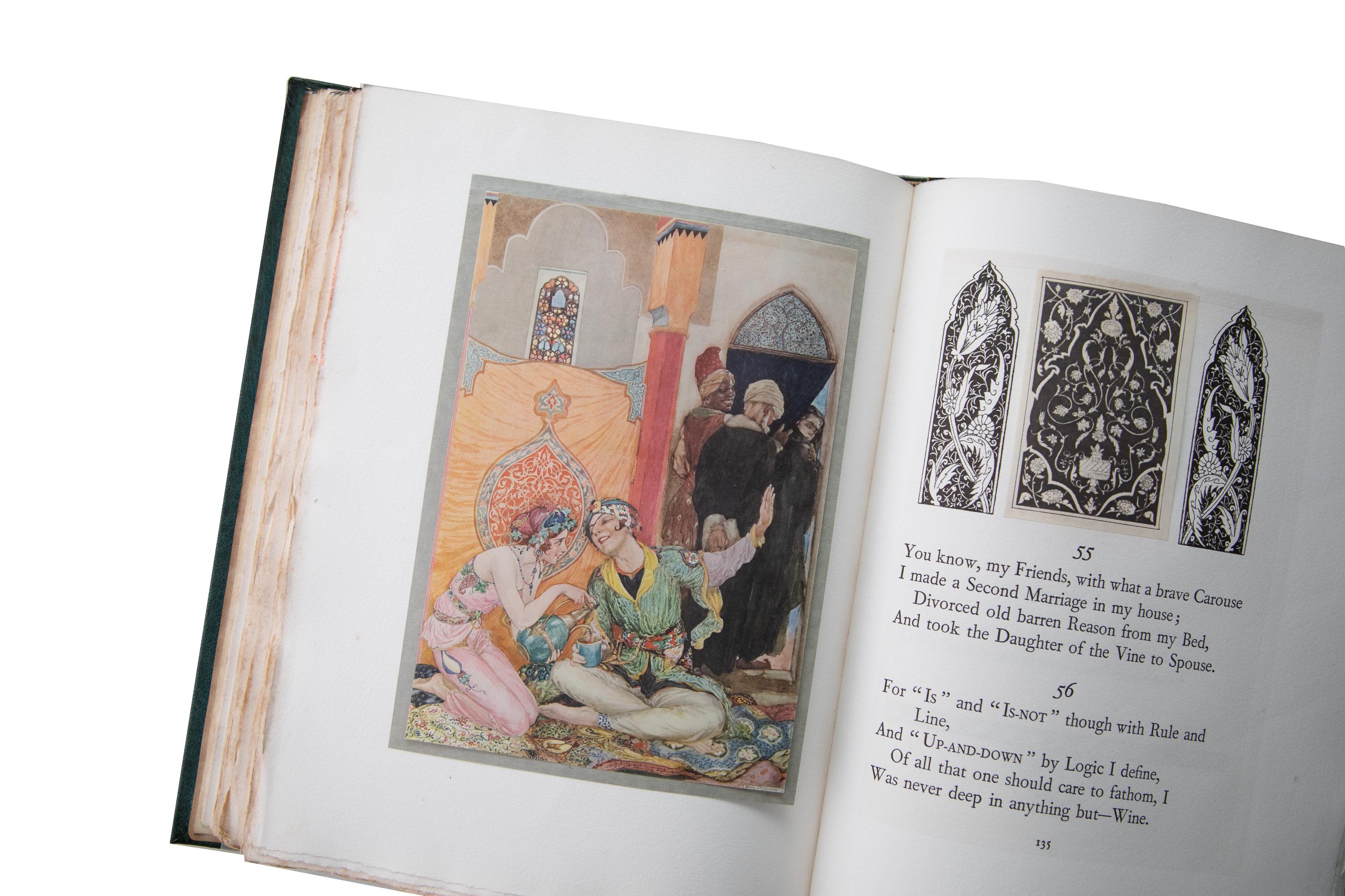 1 Volume. Edward Fitzgerald, Rubáiyát of Omar Khayyám. In Good Condition For Sale In New York, NY