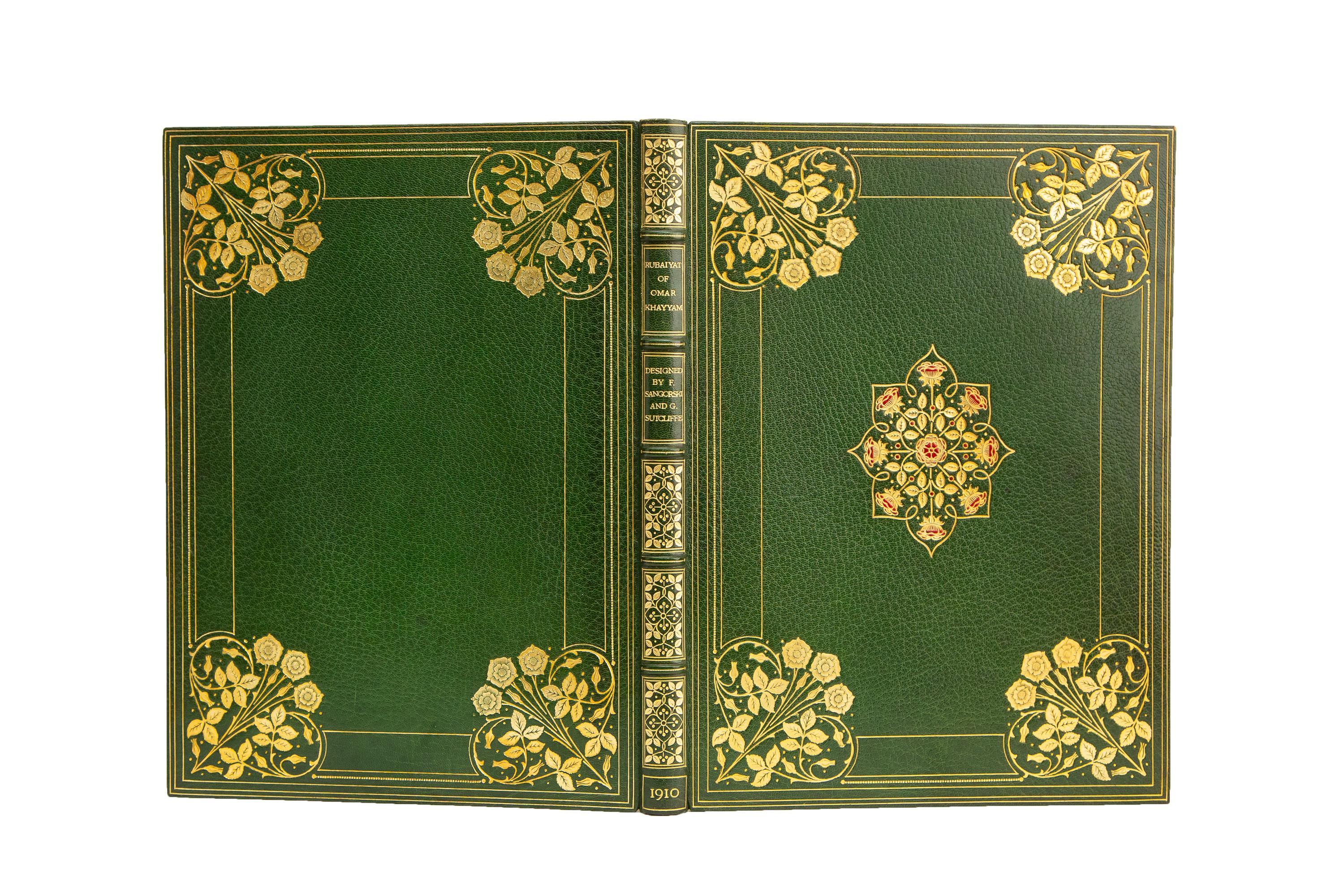 Leather 1 Volume, Edward Fitzgerald, Rubaiyat of Omar Khayyam