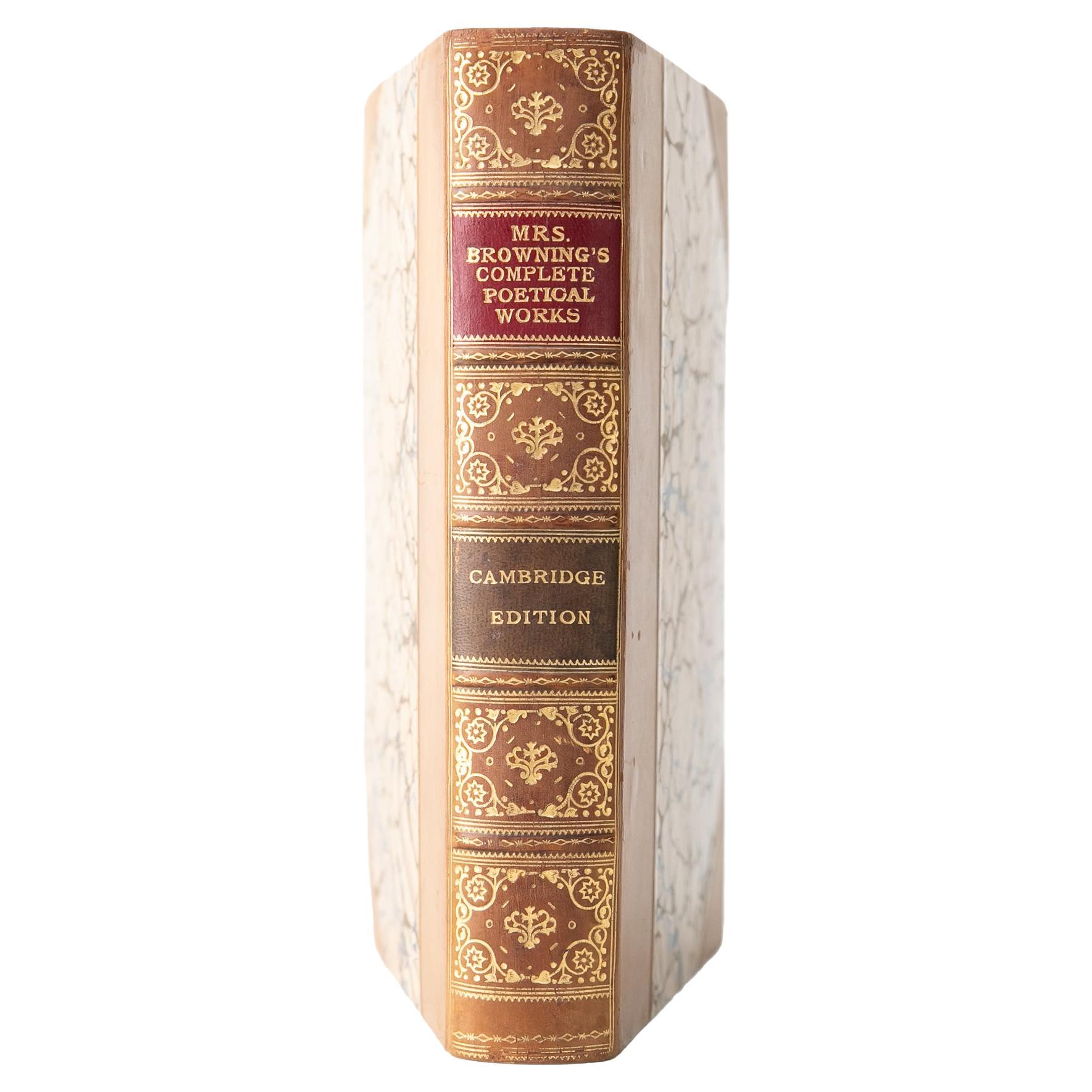 1 Volume. Elizabeth Barrett Browning, The Poetical Works.