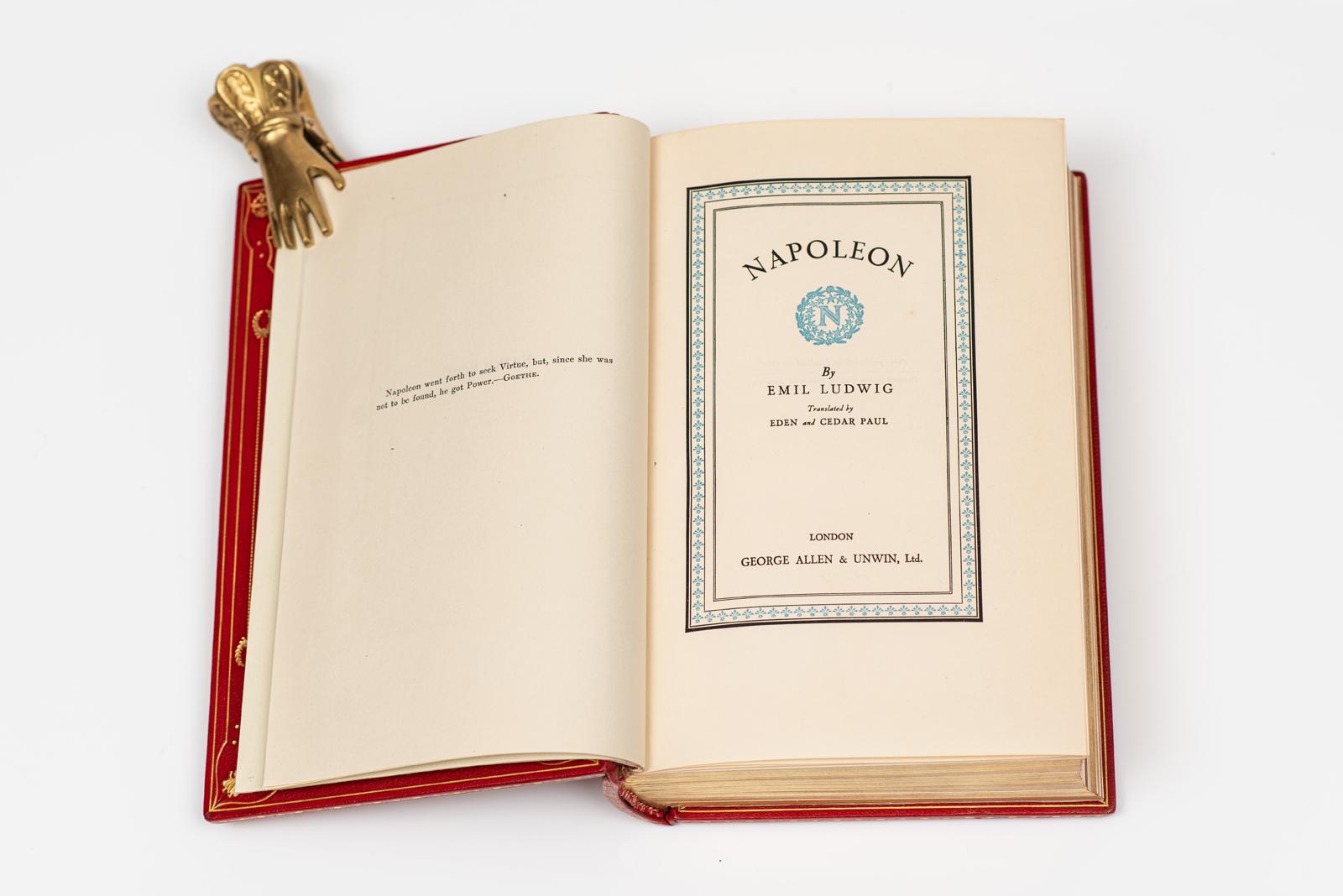 1 Volume. Emil Ludwig, Napoléon Bon état - En vente à New York, NY