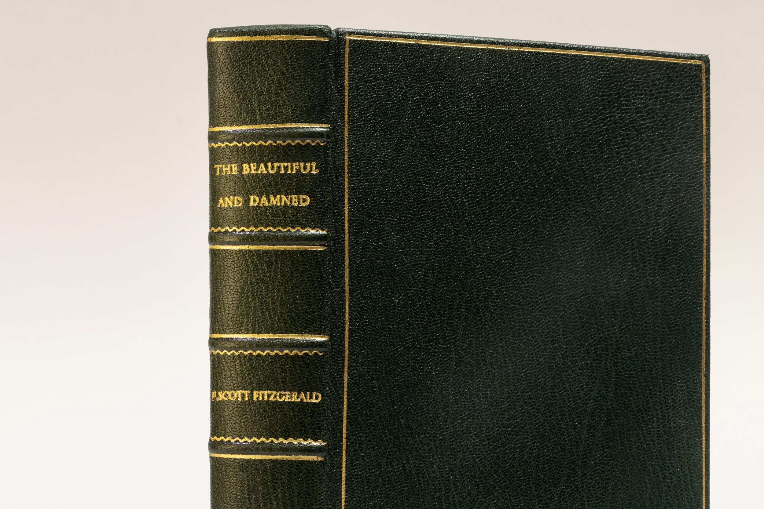 1 Volume, F.S. Fitzgerald, The Beautiful And Damned, First Edition In Good Condition In New York, NY