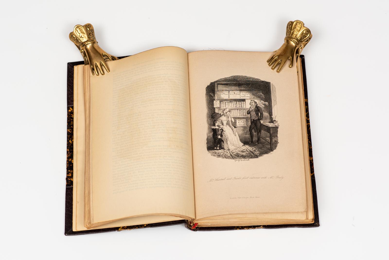 Leather 1 Volume. George Cruikshank, Omnibus.
