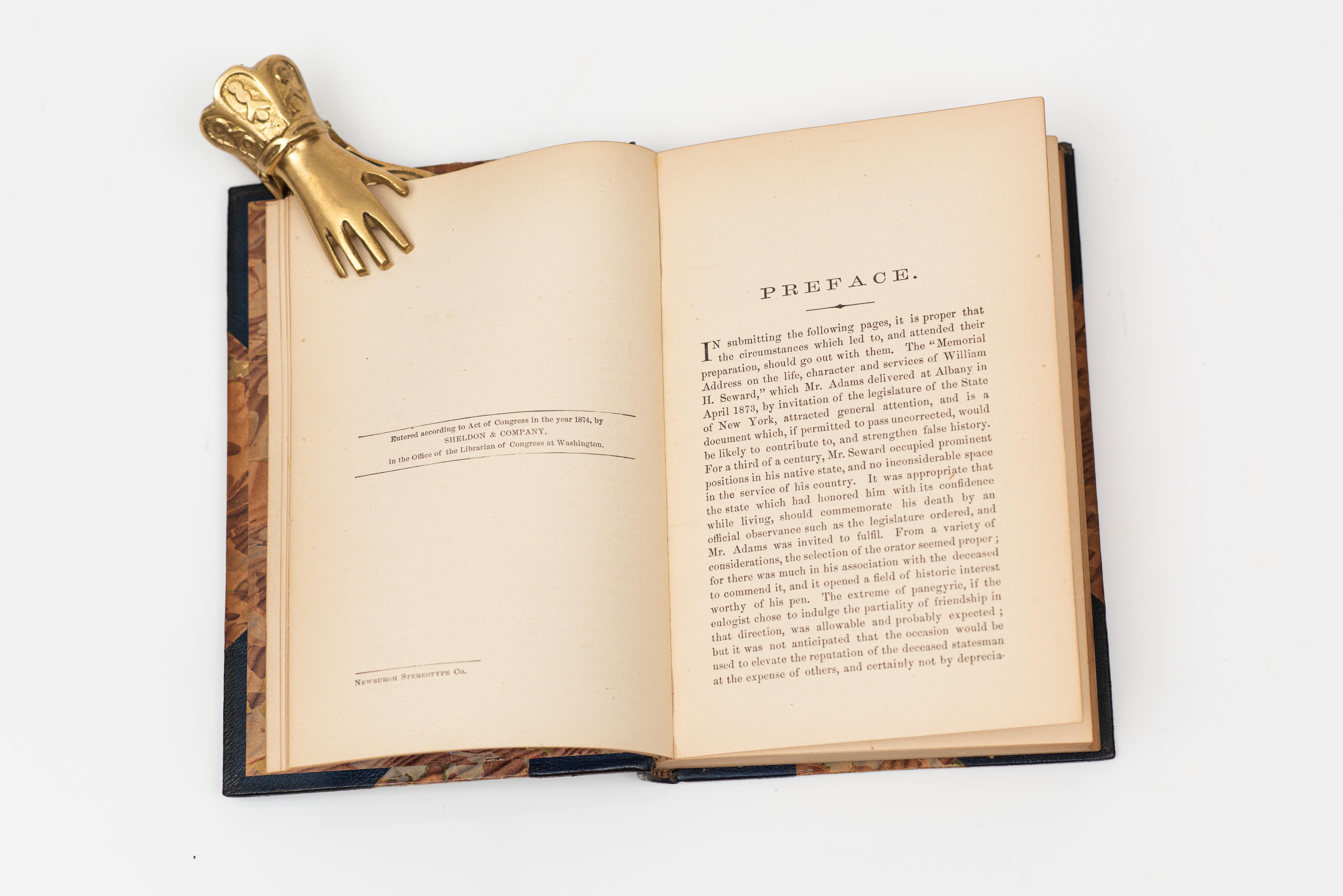 1 Volume. Gideon Welles, Lincoln & Seward. In Good Condition For Sale In New York, NY