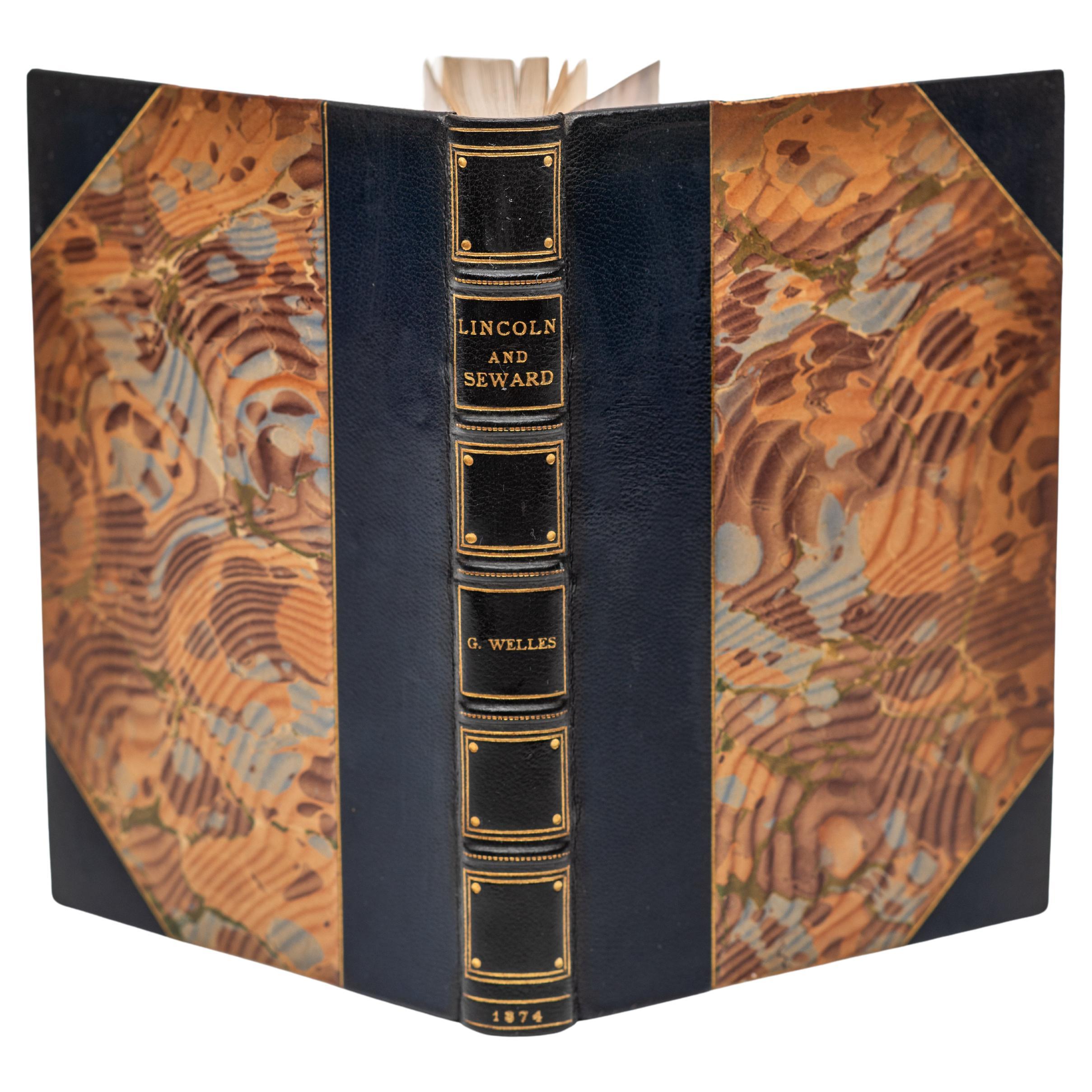 1 Volume. Gideon Welles, Lincoln & Seward.