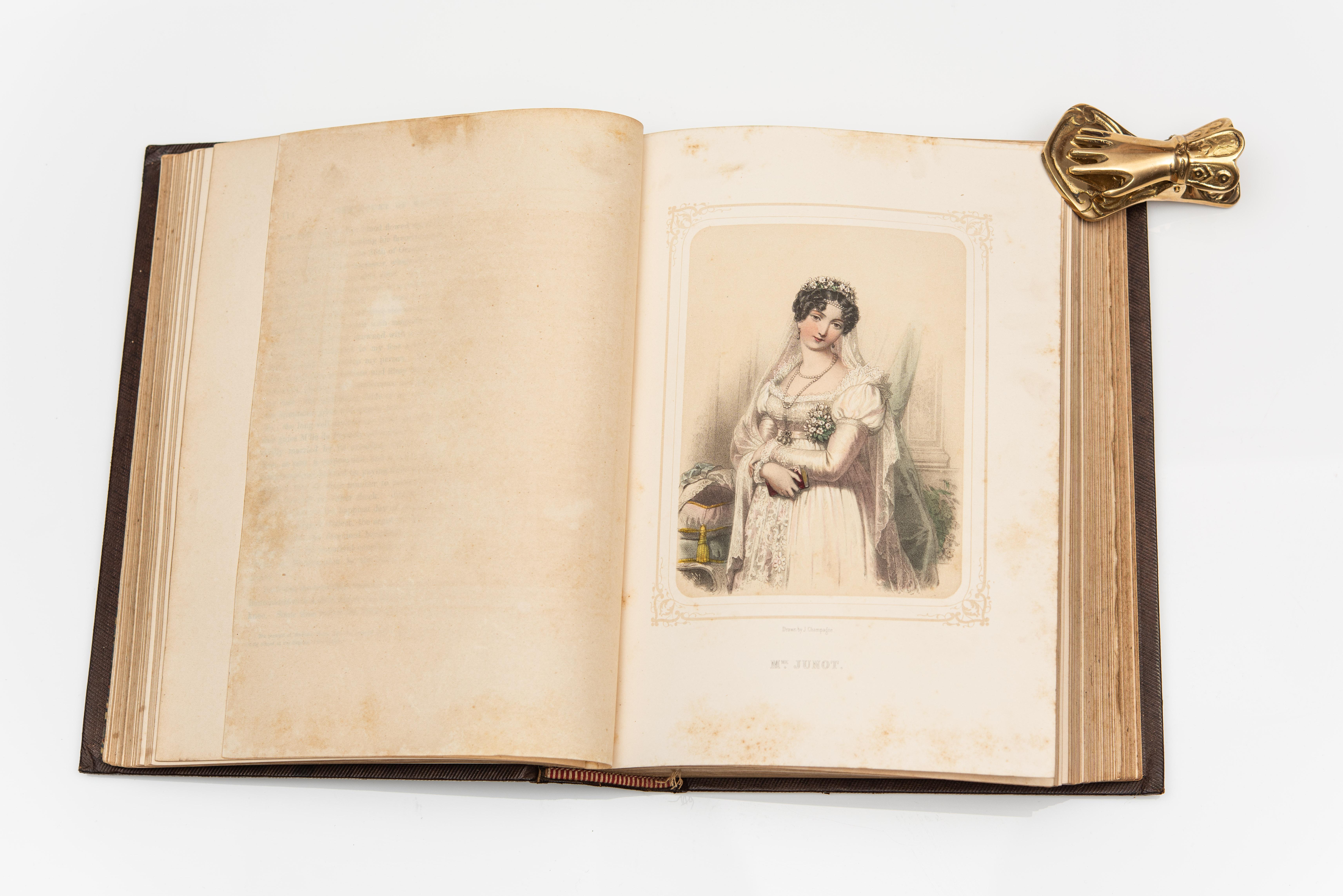 19th Century 1 Volume. Goodrich, Frank B. The Court Of Napoleon. For Sale