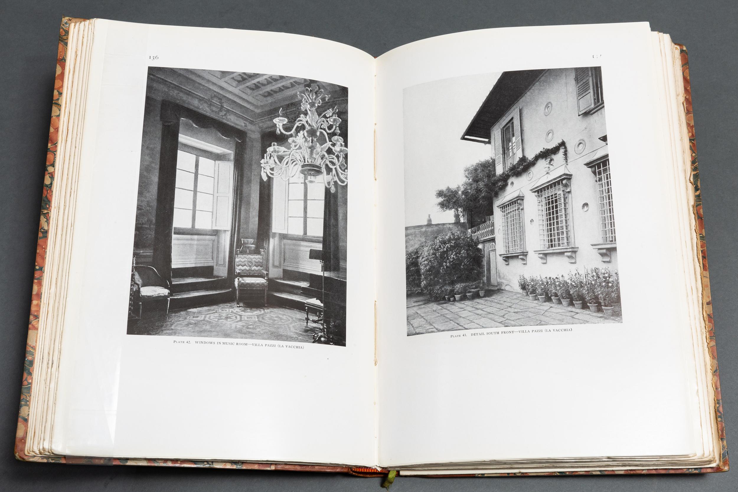 20th Century 1 Volume, Harold Donaldson Eberlein, Villas of Florence & Tuscany