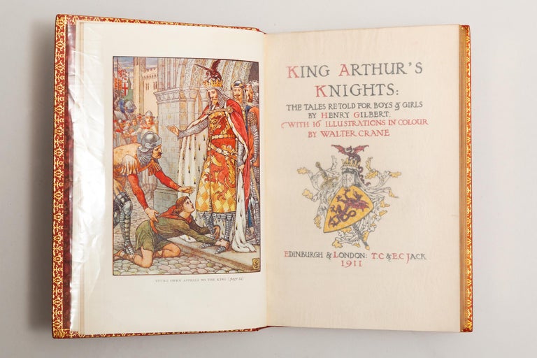 20th Century 1 Volume, Henry Gilbert, King Arthur's Knights For Sale