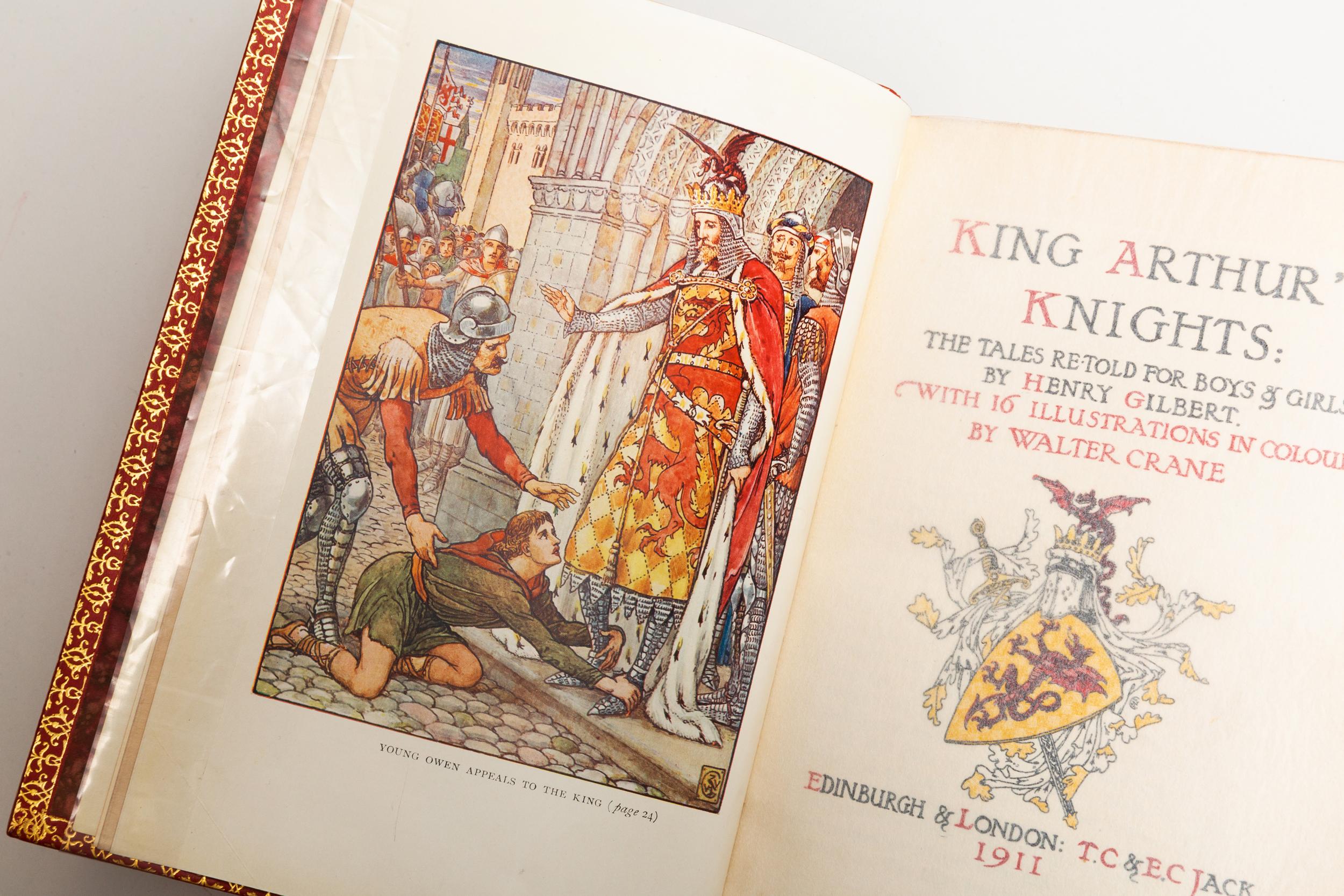 English 1 Volume, Henry Gilbert, King Arthur's Knights For Sale