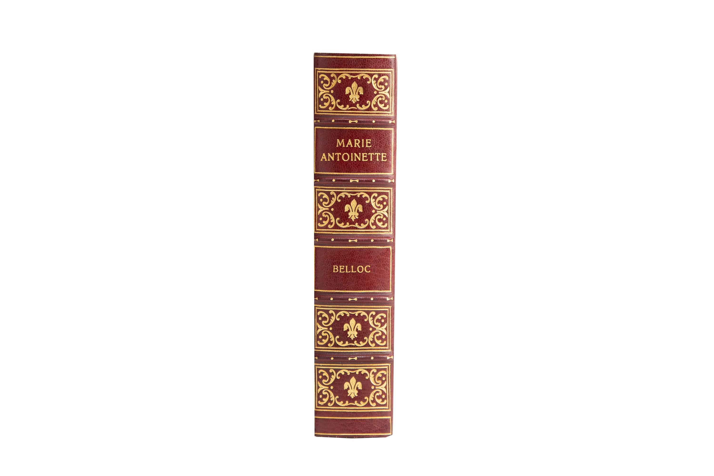 1 Volume. Hilaire Belloc, Marie Antoinette. In Good Condition For Sale In New York, NY