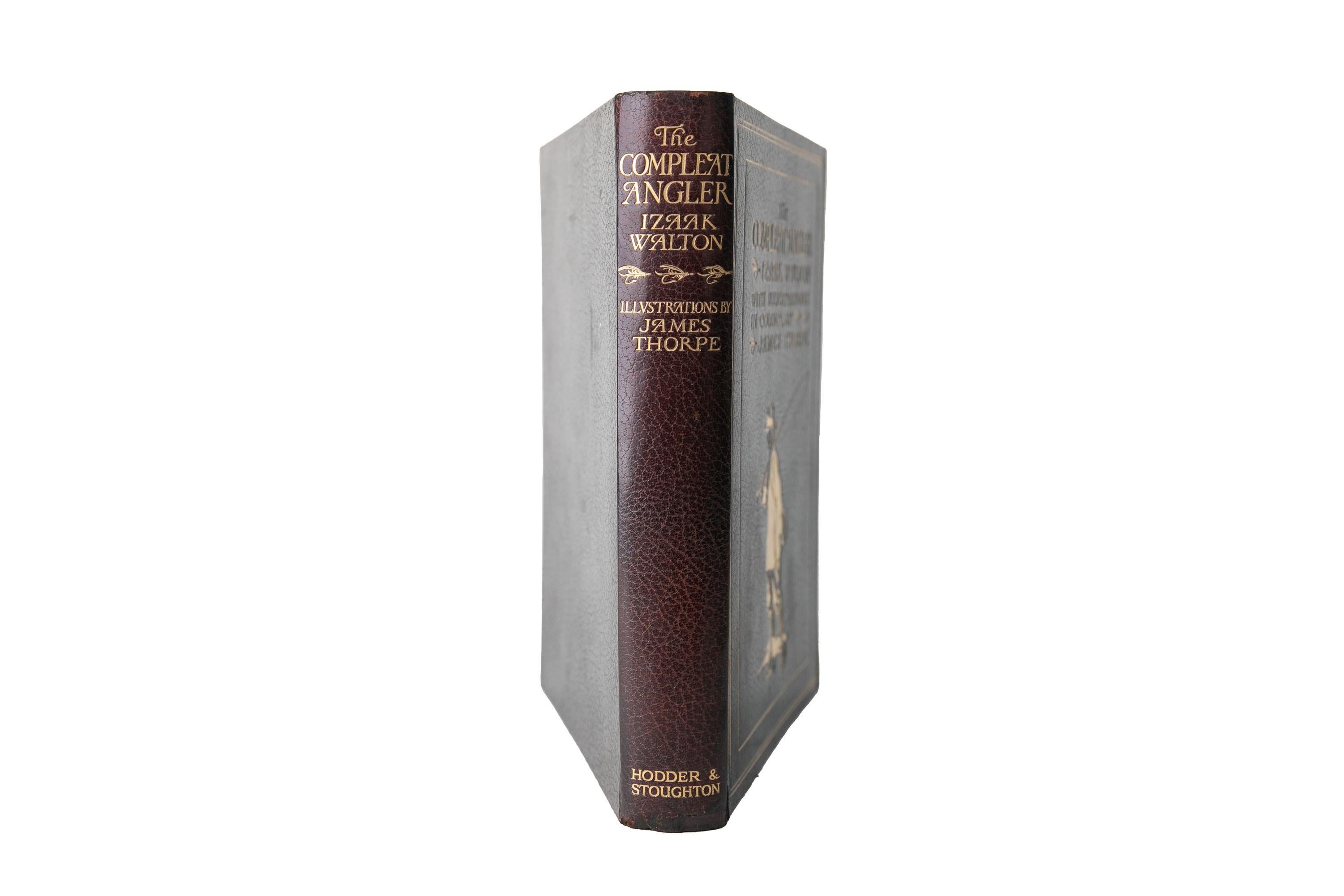 1 Volume. Izaak Walton, The Compleat Angler. For Sale
