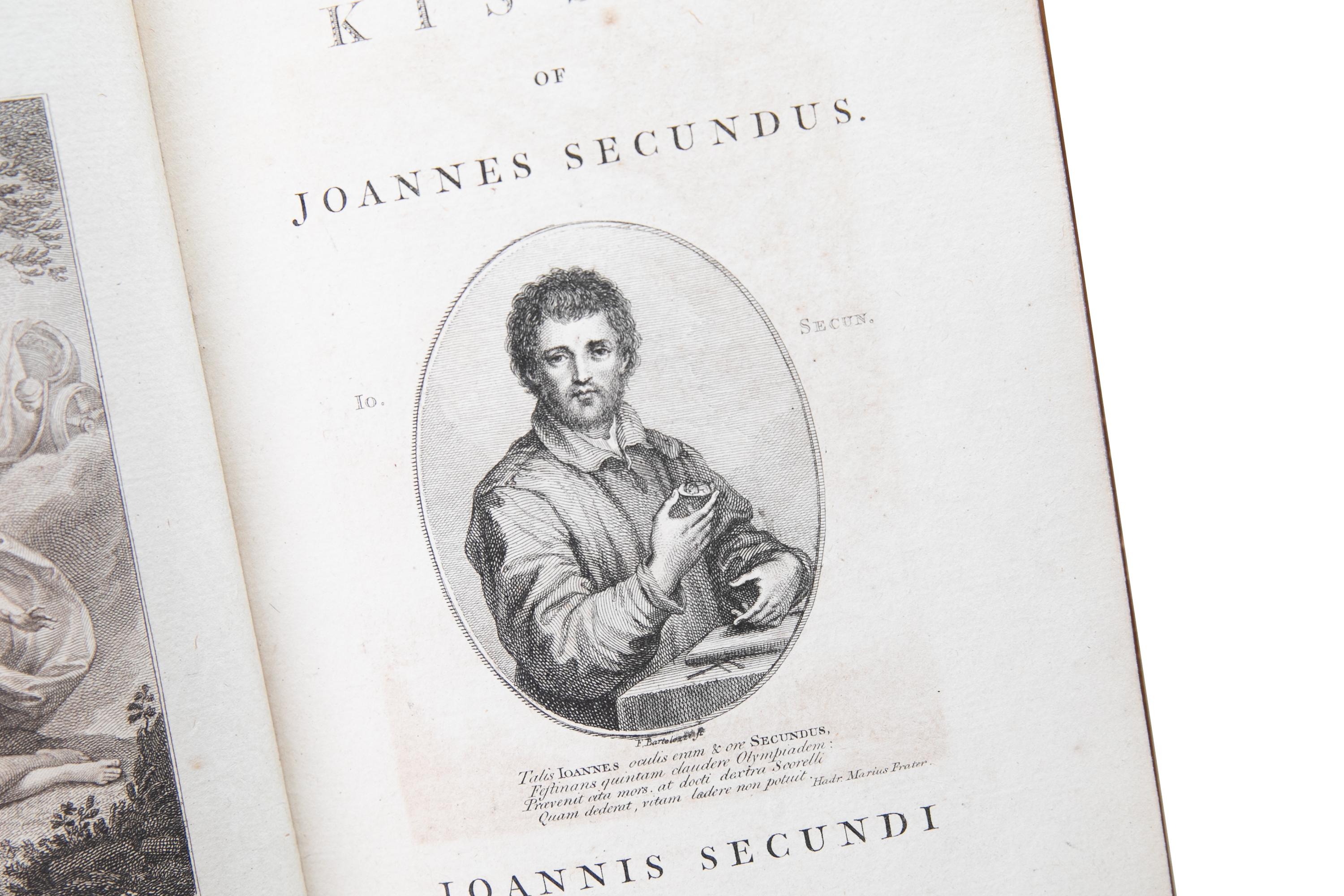 1 Volume. Johannes Secundus, The Kisses. In Good Condition In New York, NY