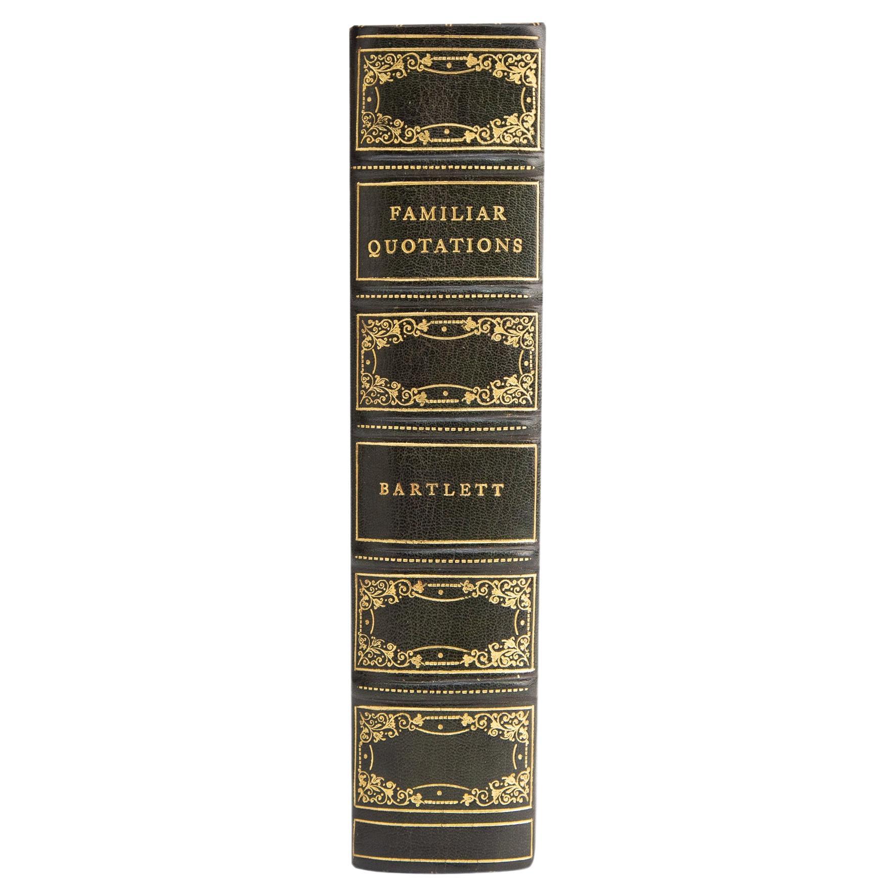 1 Volume, John Bartlett, Familiar Quotations, Centennial Edition For Sale