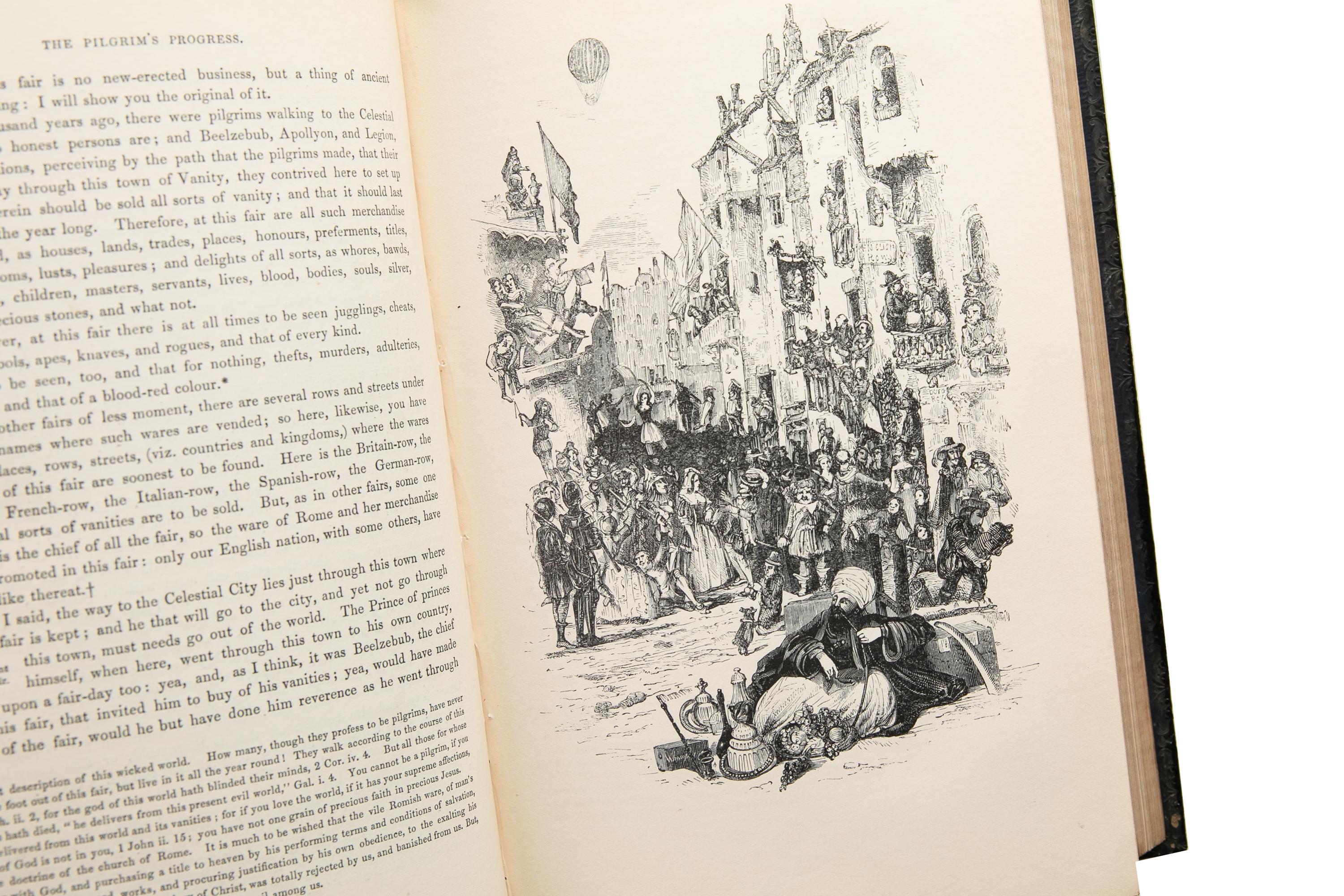 19th Century 1 Volume. John Bunyan. The Pilgrim Progress For Sale