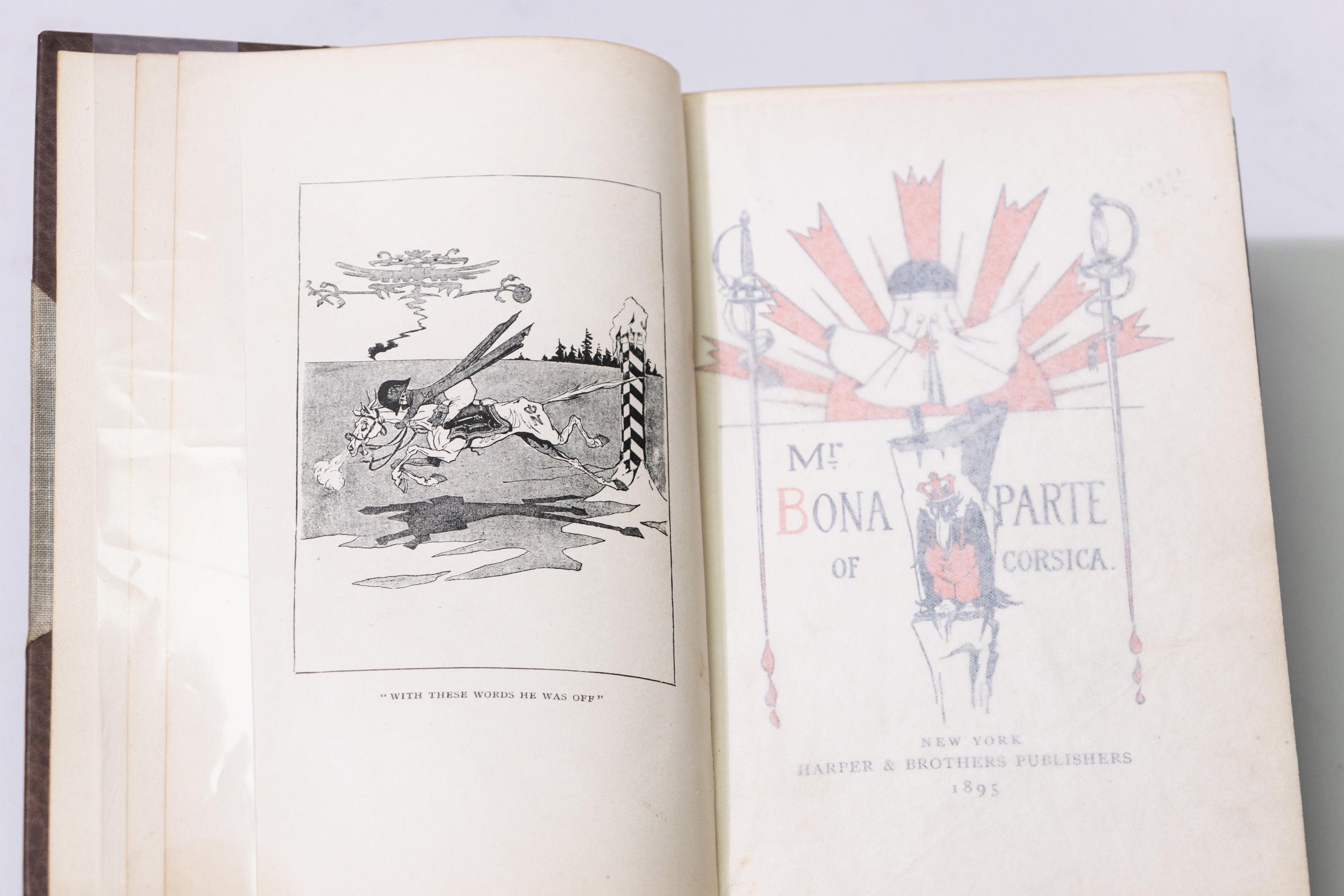1 Volume, John Kendrick Bangs, Mr. Bonaparte of Corsica In Good Condition For Sale In New York, NY
