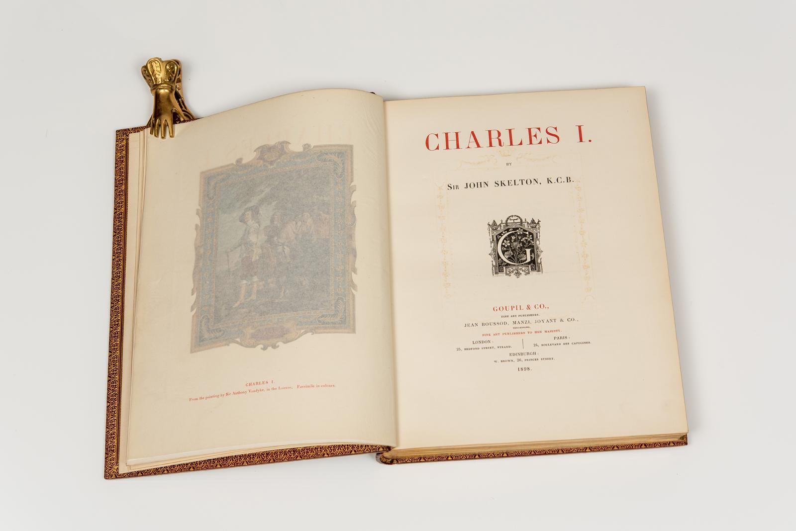 XIX secolo 1 Volume. John Skelton, Charles I+I in vendita