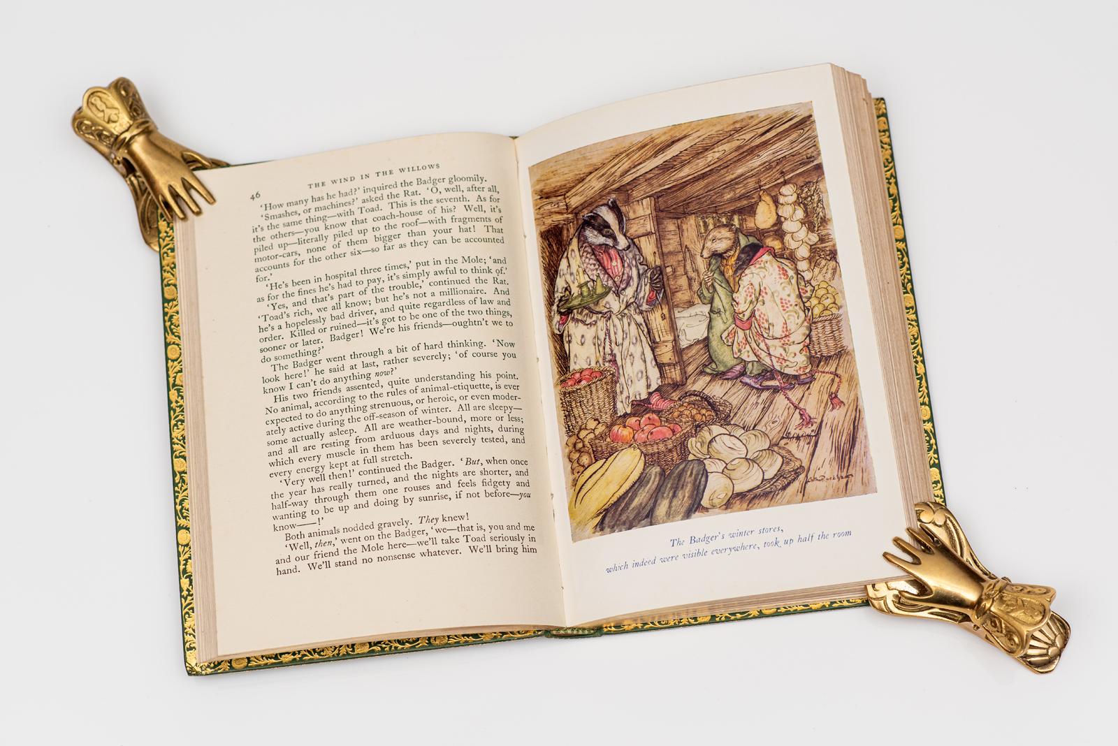 Cuir 1 Volume. Kenneth Graham. Le vent dans les saules. en vente