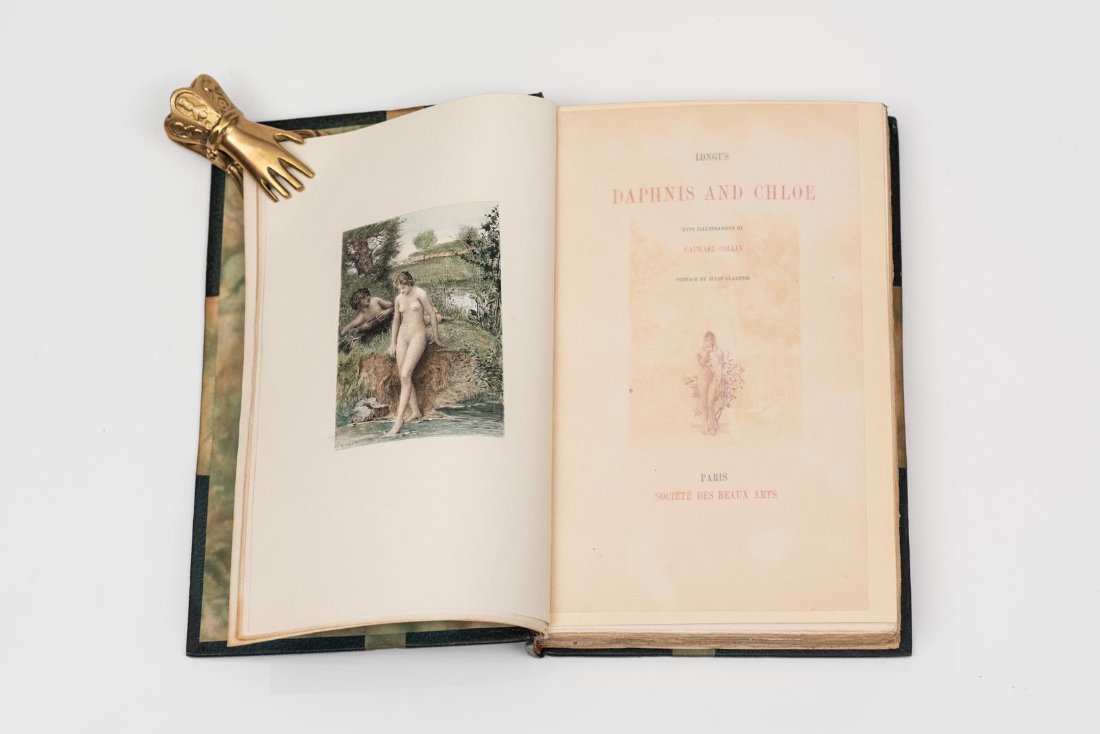 1 Volume. Longus. Daphnis & Chloe. Bon état - En vente à New York, NY