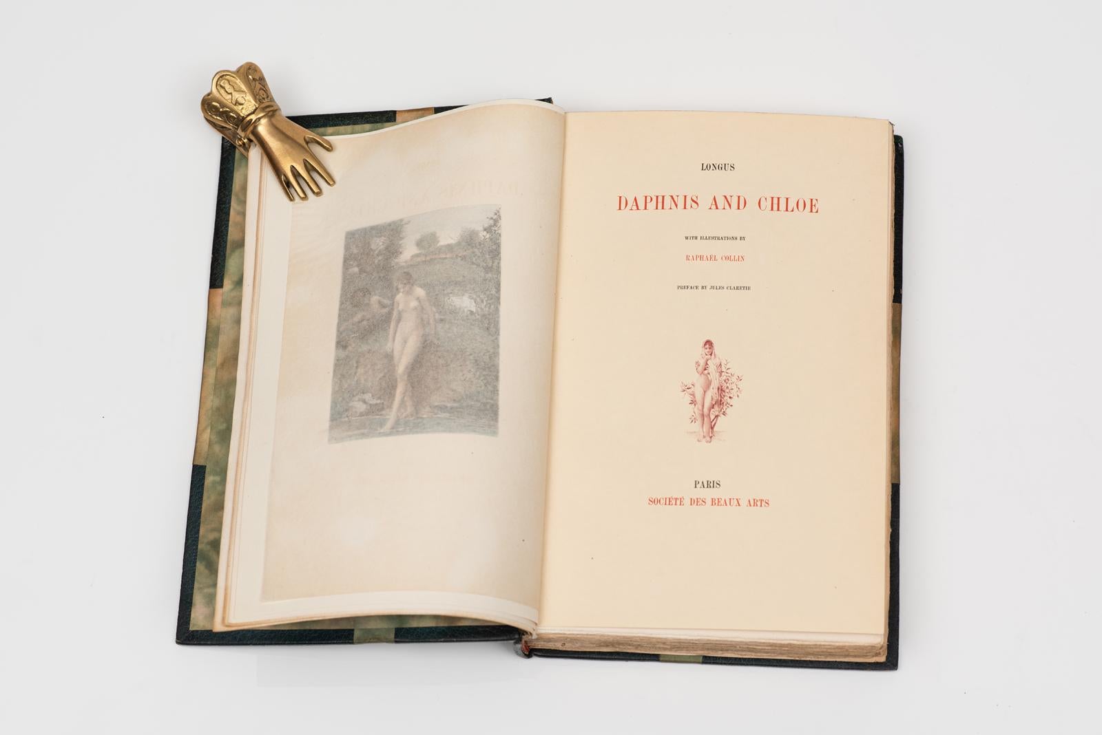 XIXe siècle 1 Volume. Longus. Daphnis & Chloe. en vente