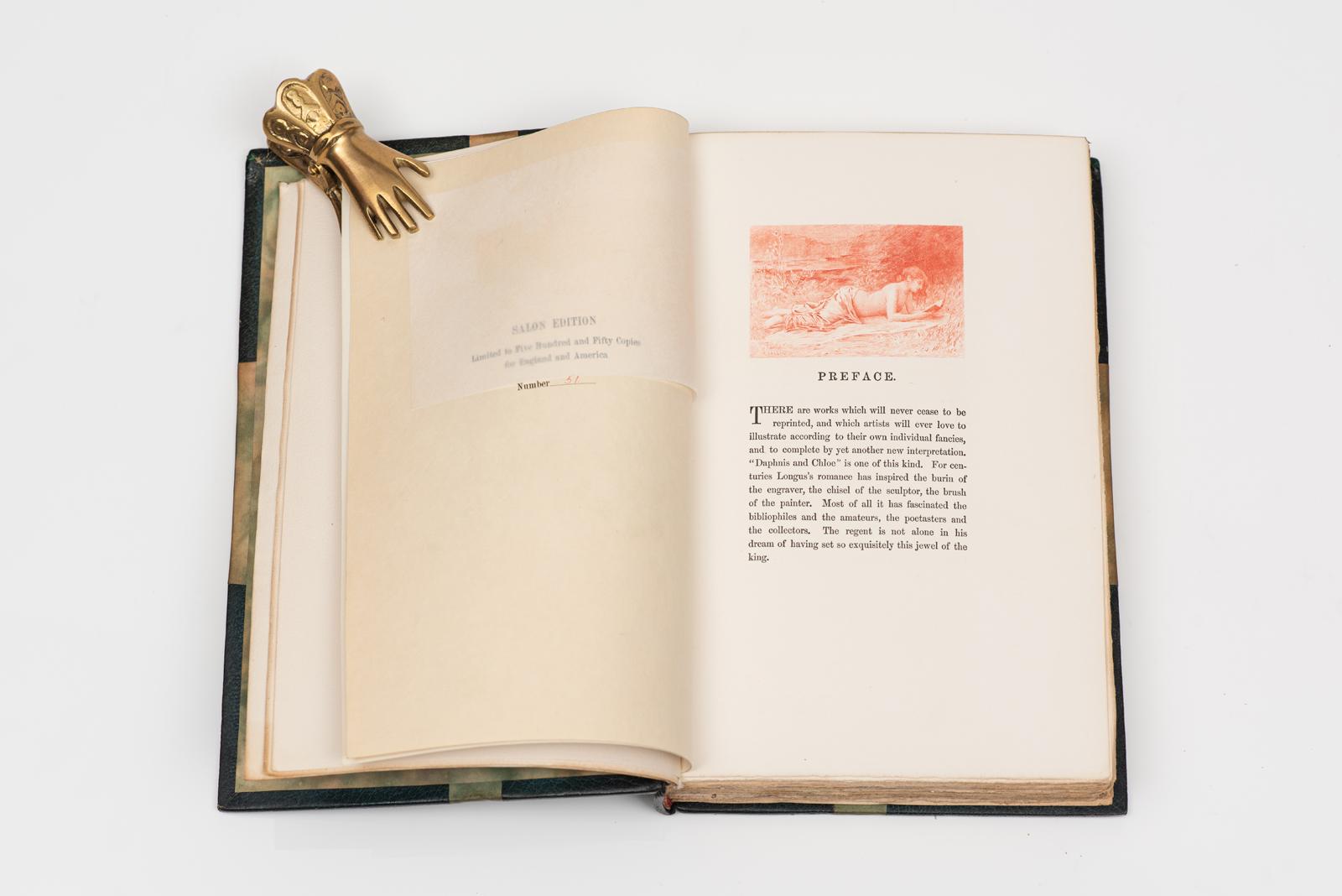 Cuir 1 Volume. Longus. Daphnis & Chloe. en vente