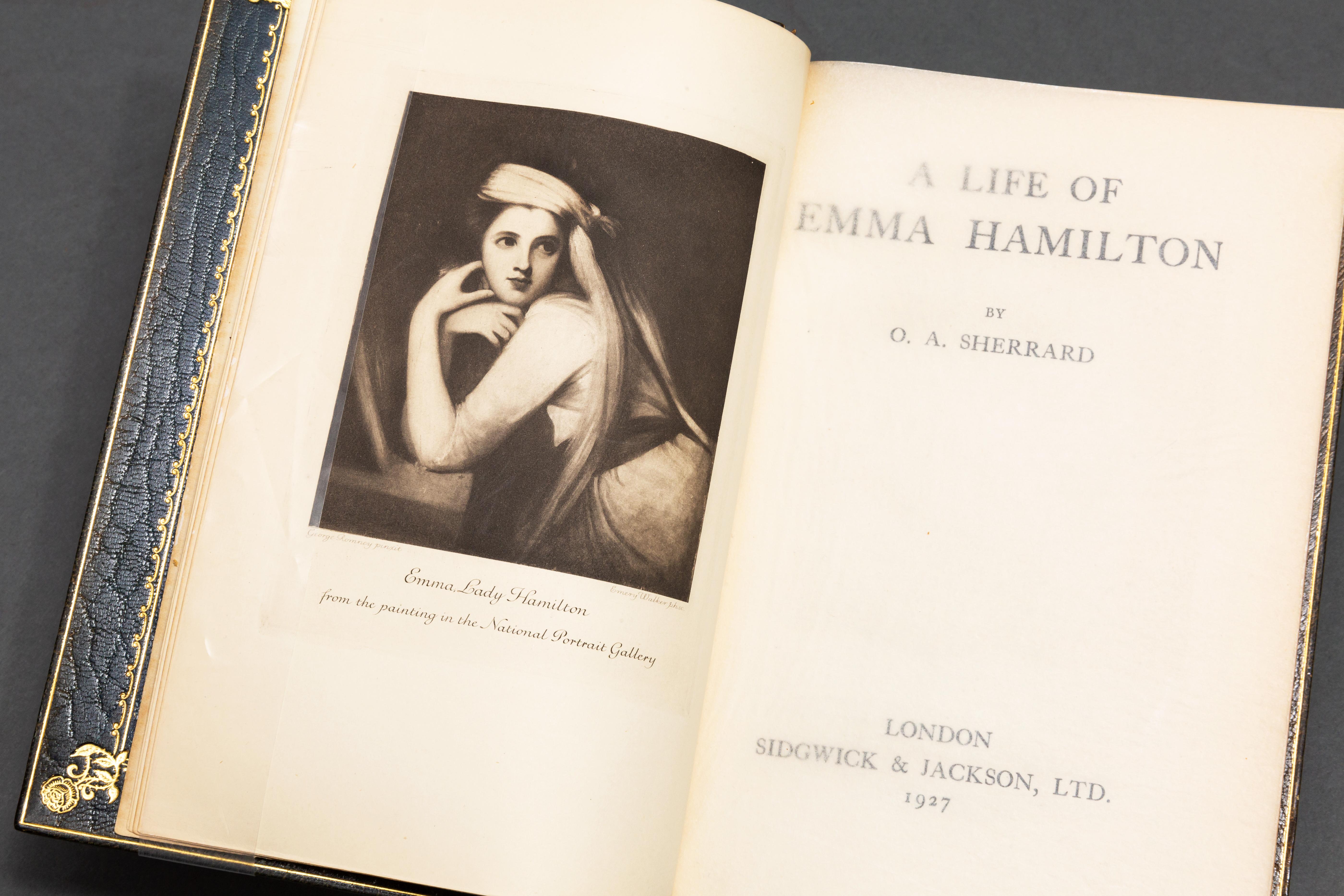 1 Volume, O.A. Sherrard, A Life of Emma Hamilton In Good Condition In New York, NY