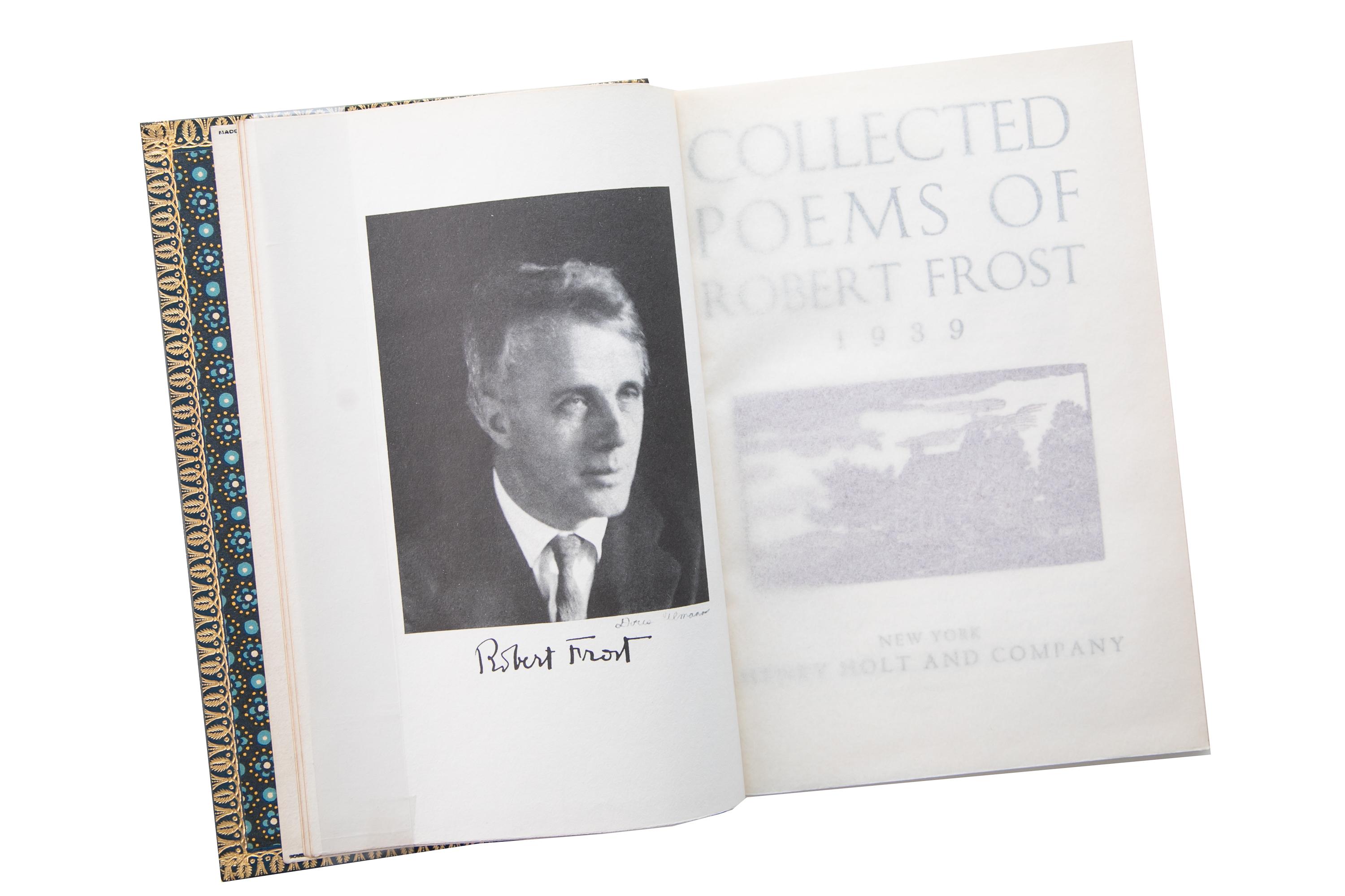 1 Volume. Robert Frost, Collected Poems. In Good Condition In New York, NY